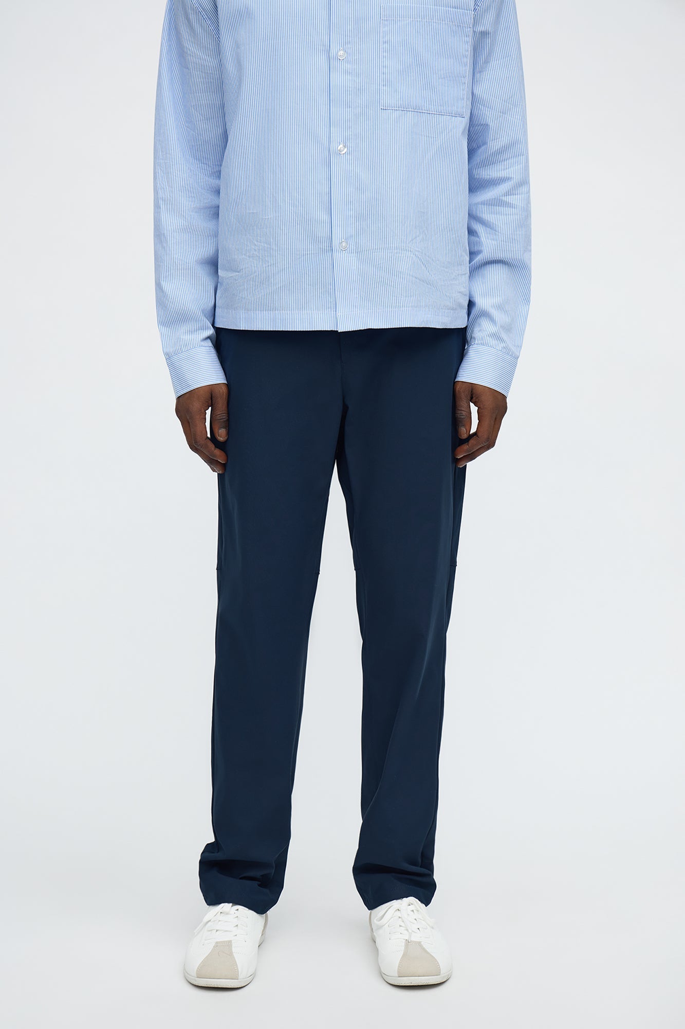 Slim Tedrick Stretch Pant - Navy