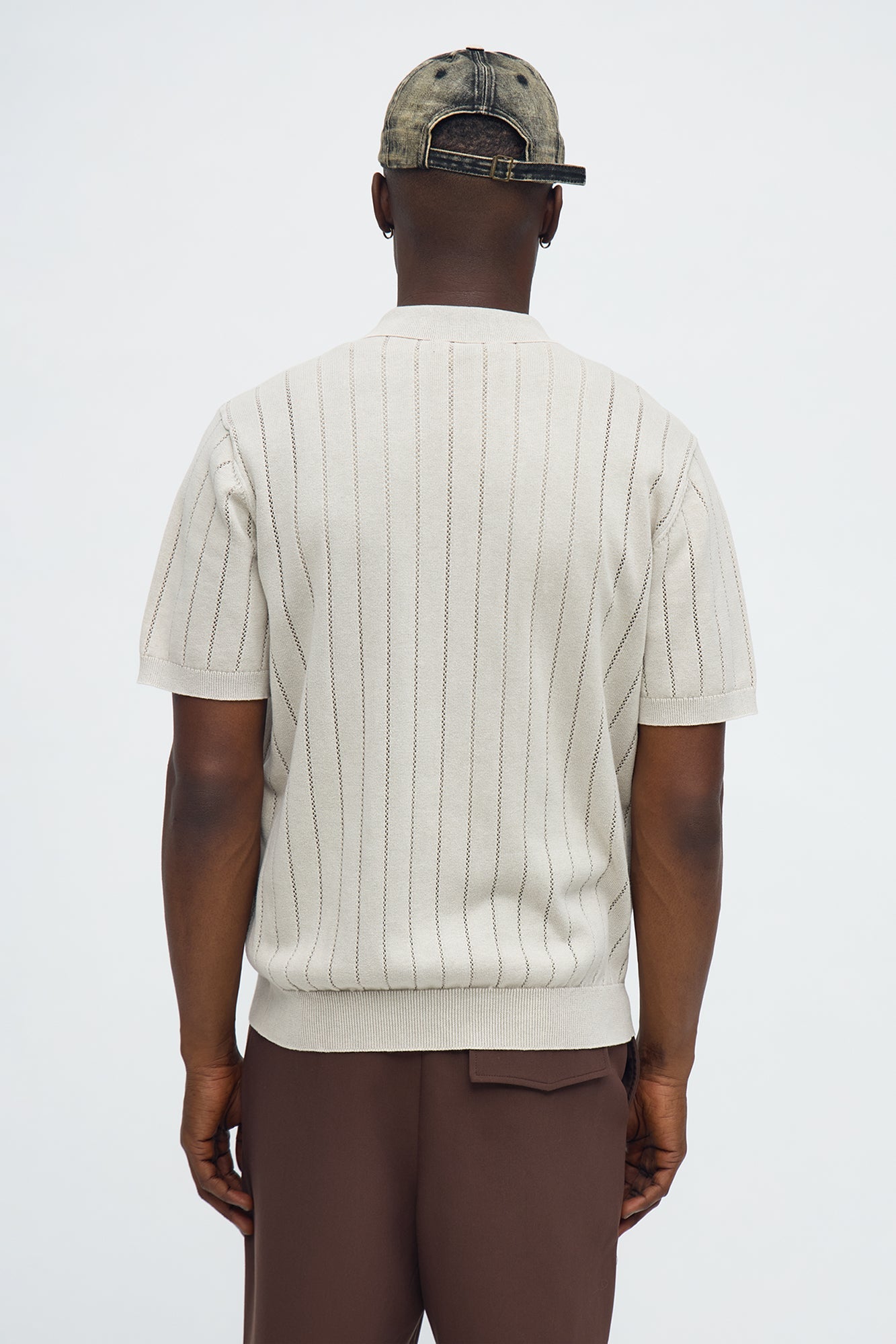 Meru Washed Polo - Tan