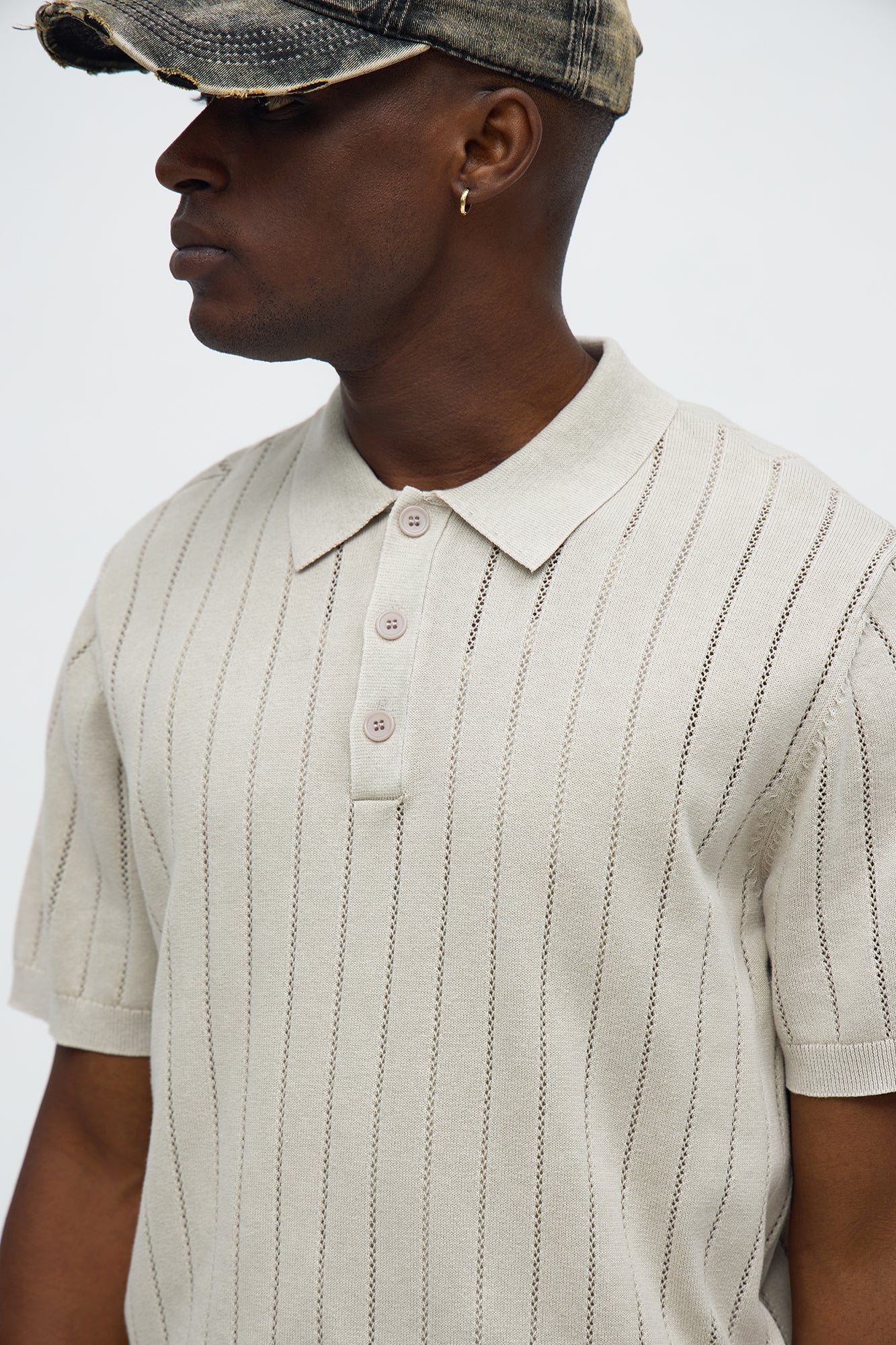 Meru Washed Polo - Tan