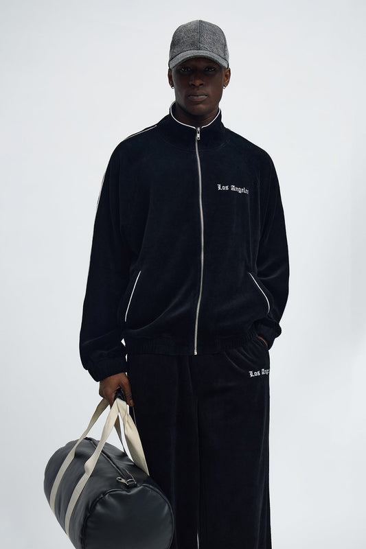 LA Track Jacket - Black