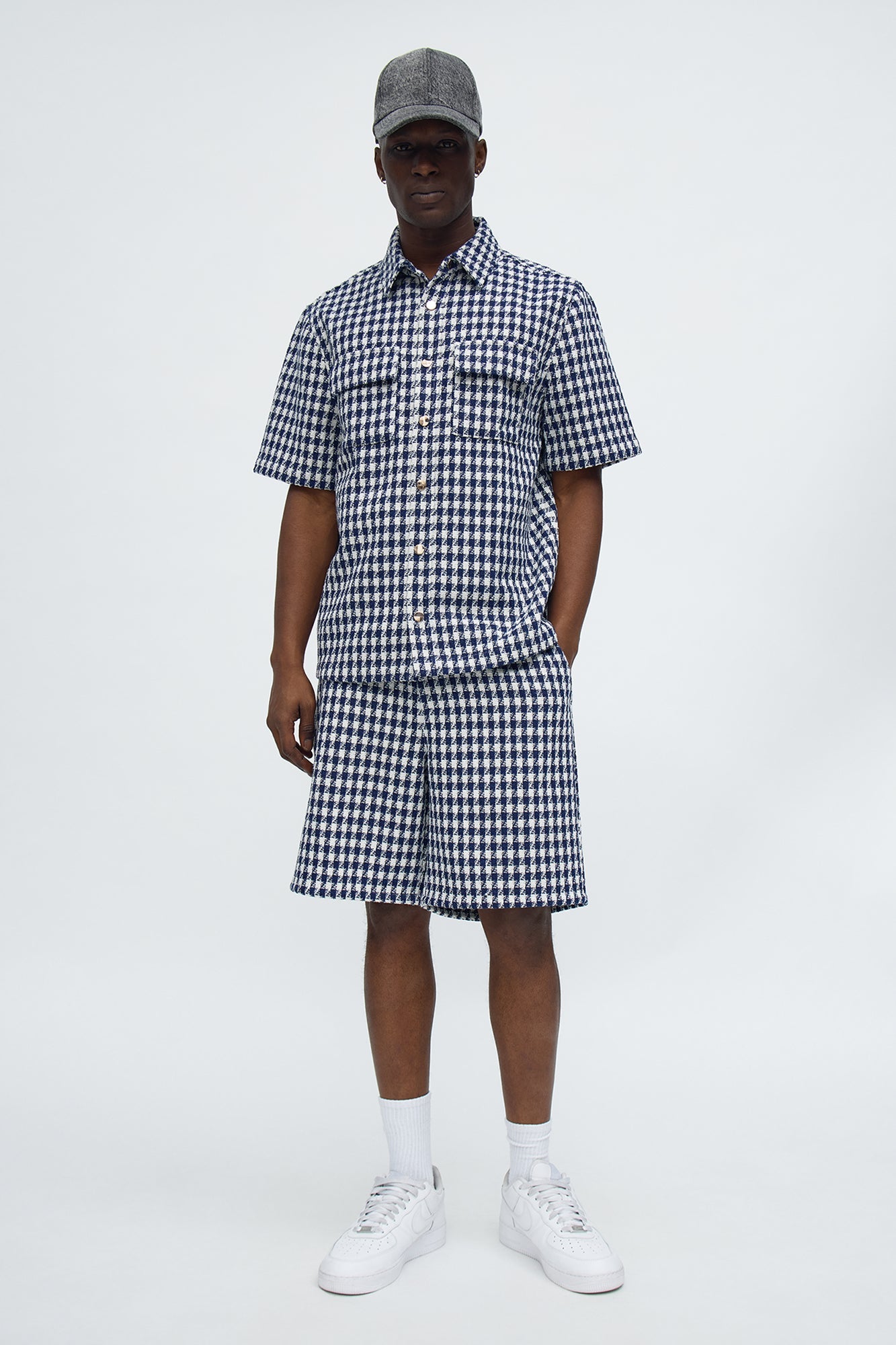 Ludlow Checkered Button Up Shirt - Blue