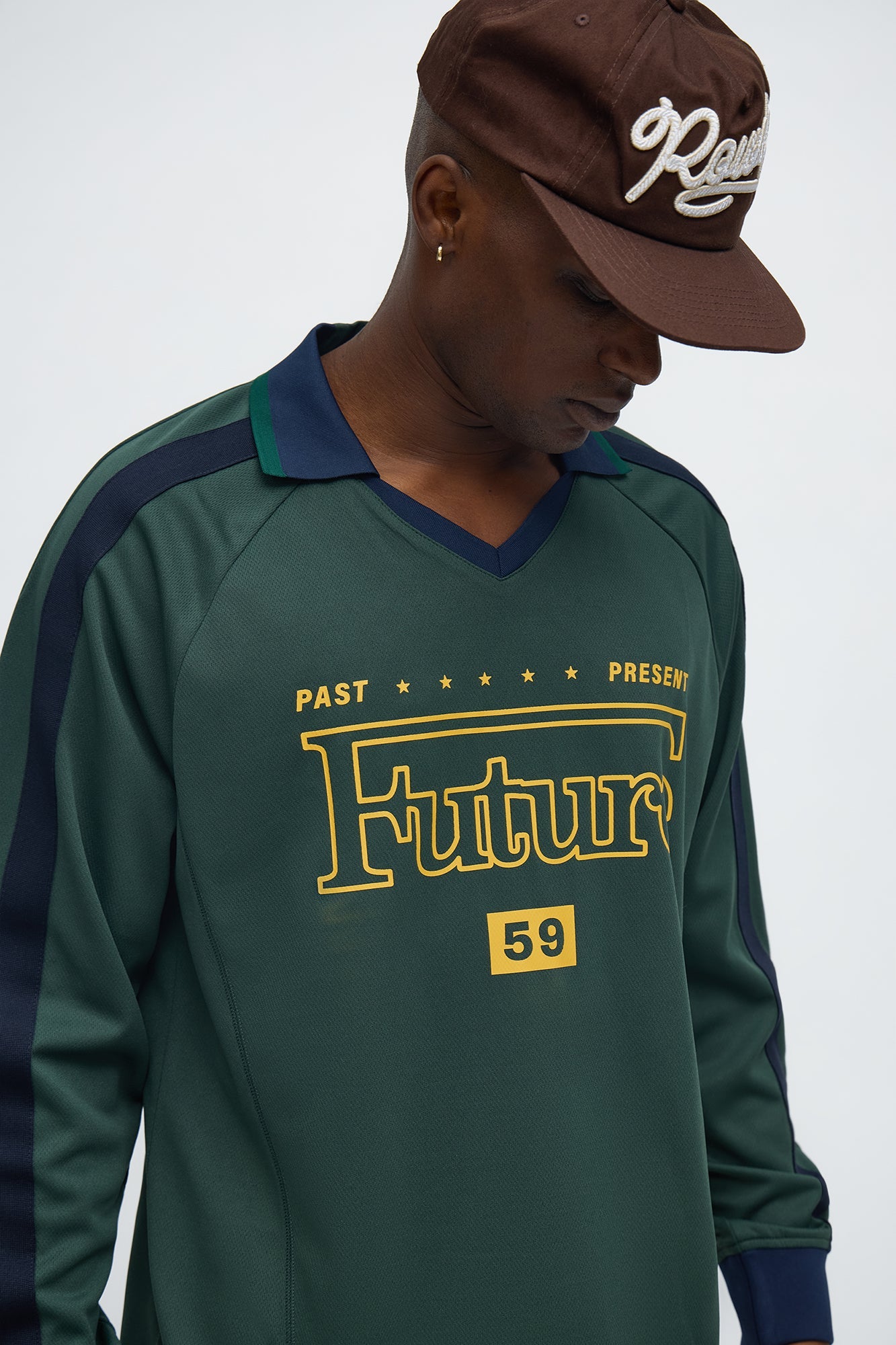 Future 59 Mesh Button Up Shirt - Green