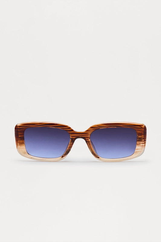 Always On The Move Sunglasses - Nude/combo