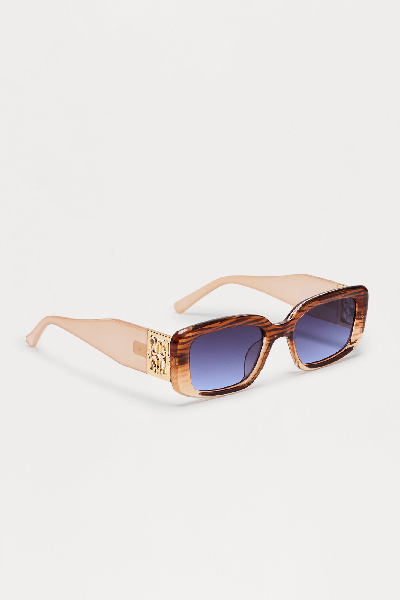 Always On The Move Sunglasses - Nude/combo