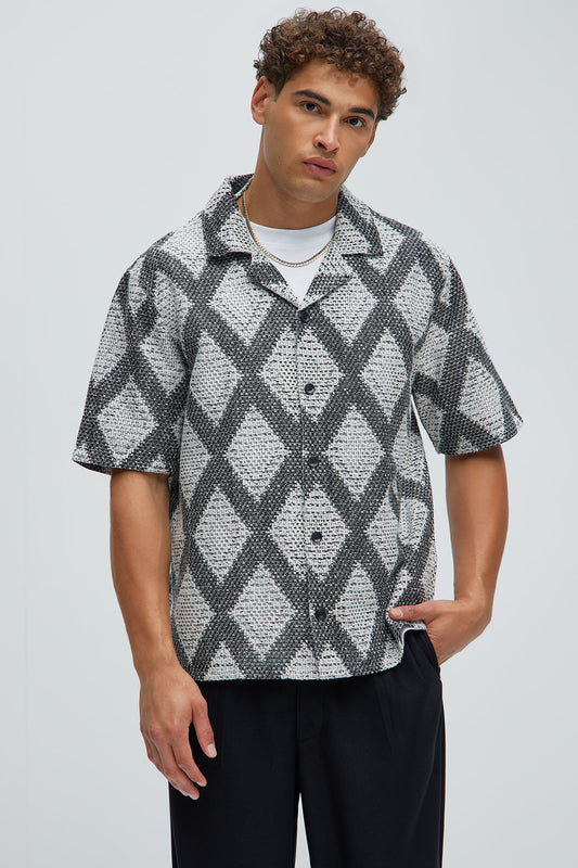 Dark Diamonds Shirt - Black