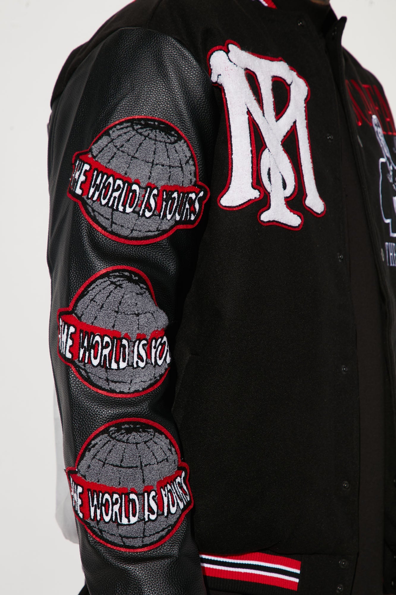 Scarface Varsity Jacket - Black