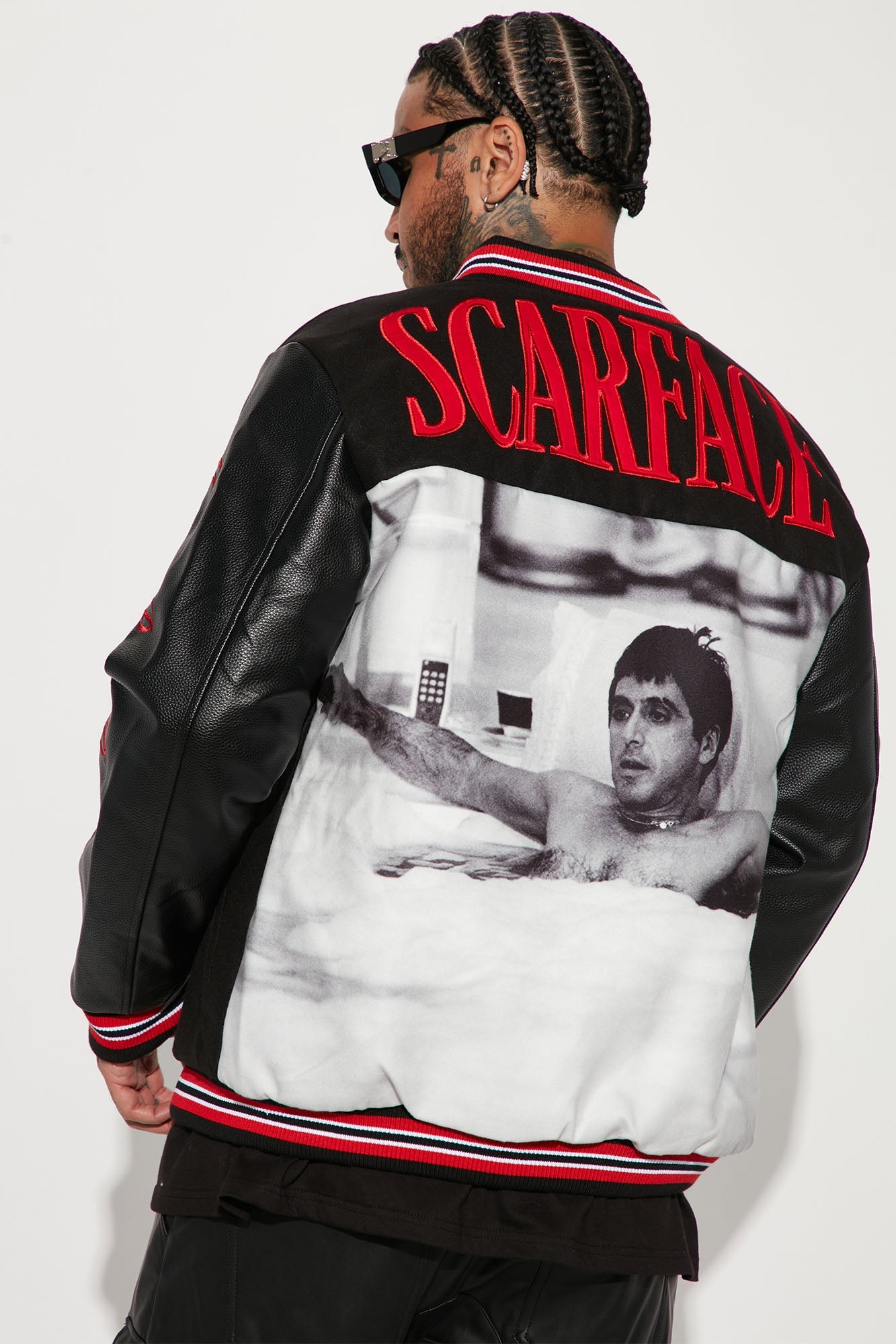 Scarface Varsity Jacket - Black