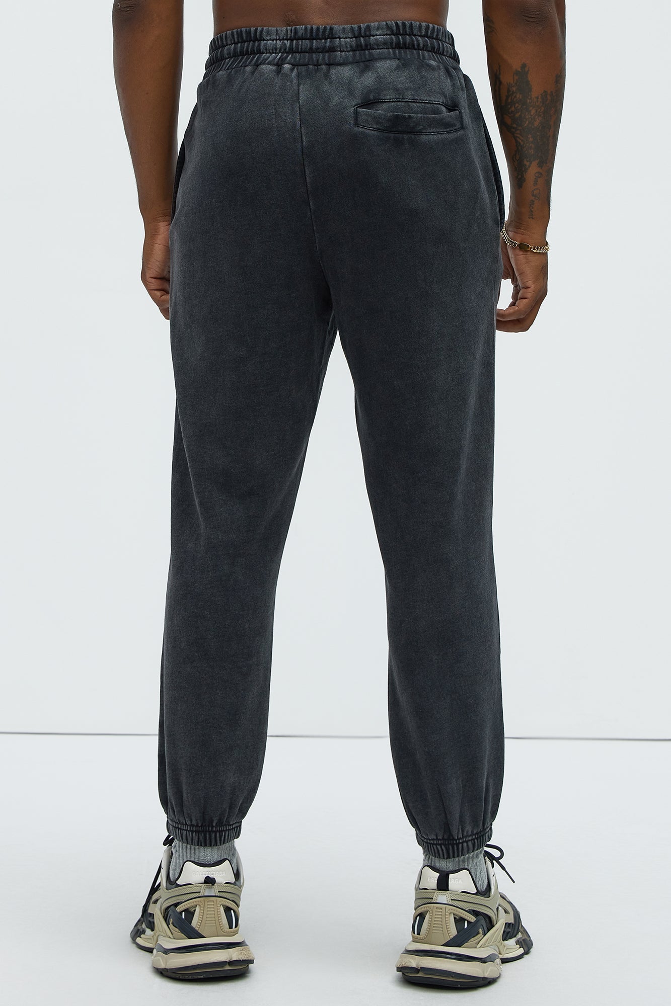 Tyson Heavy Wash Jogger - Black Wash