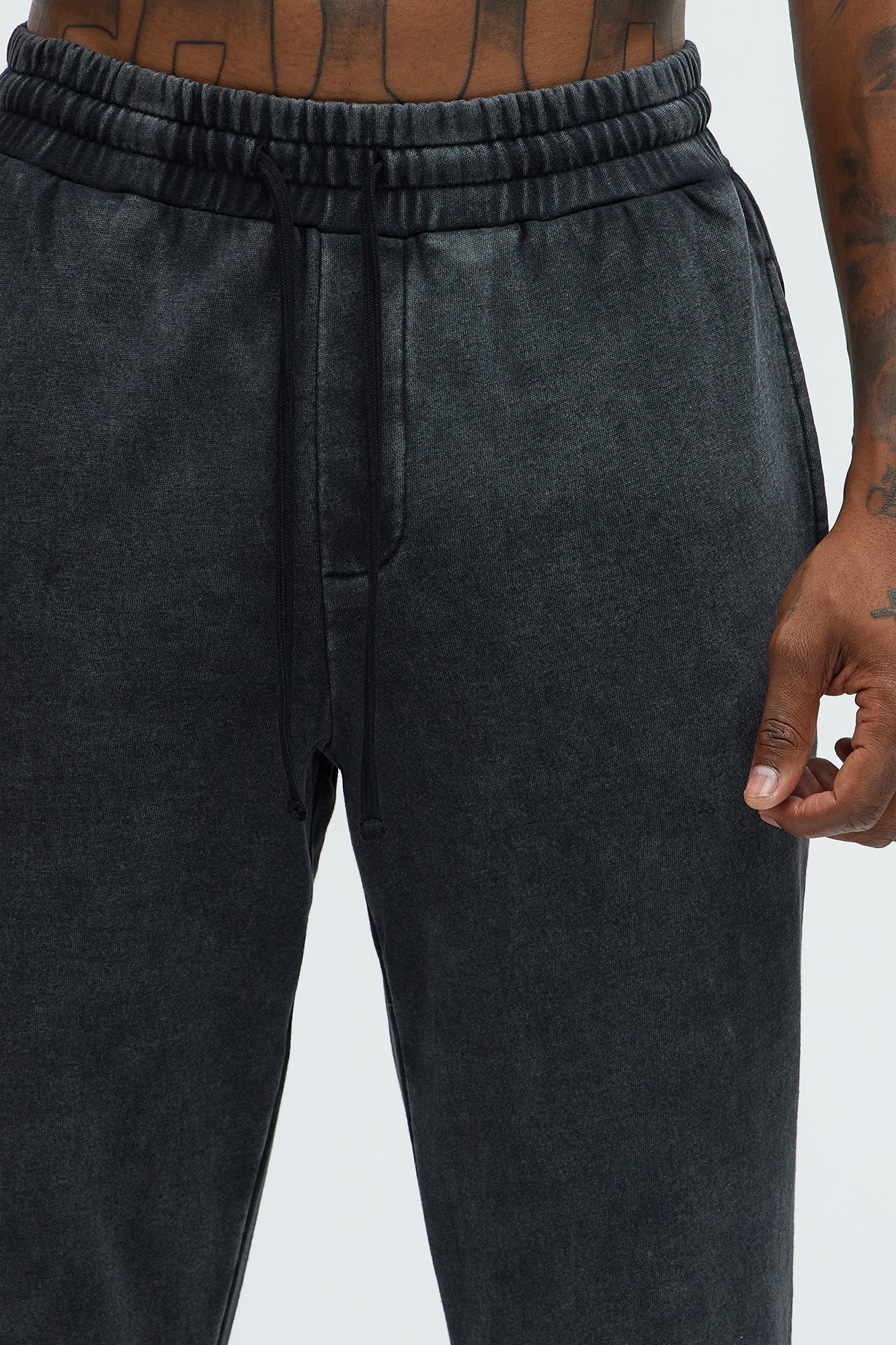 Tyson Heavy Wash Jogger - Black Wash
