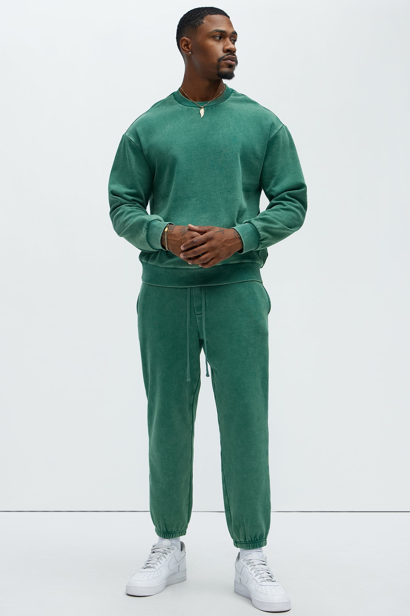 Tyson Heavy Wash Jogger - Green