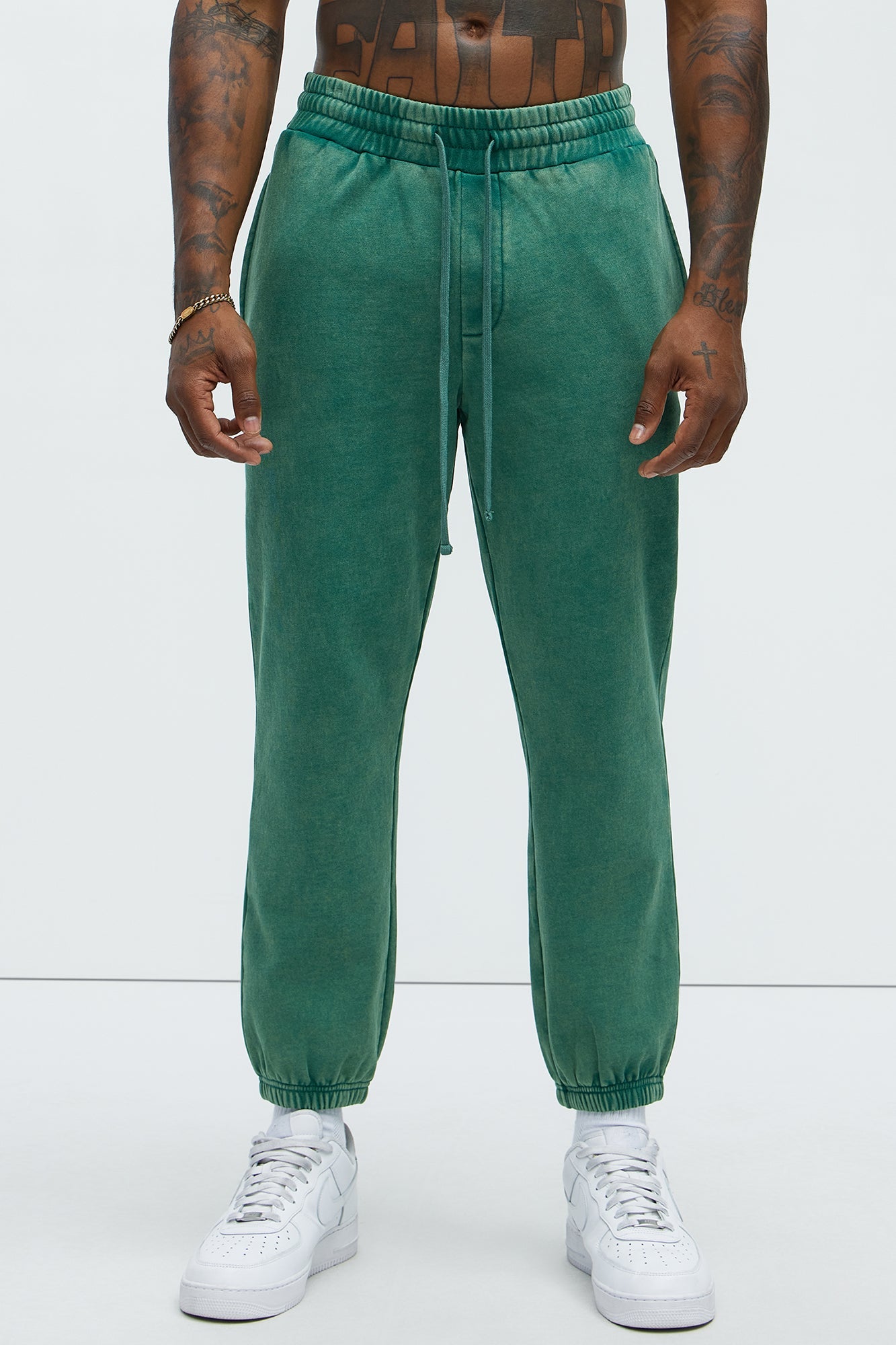 Tyson Heavy Wash Jogger - Green
