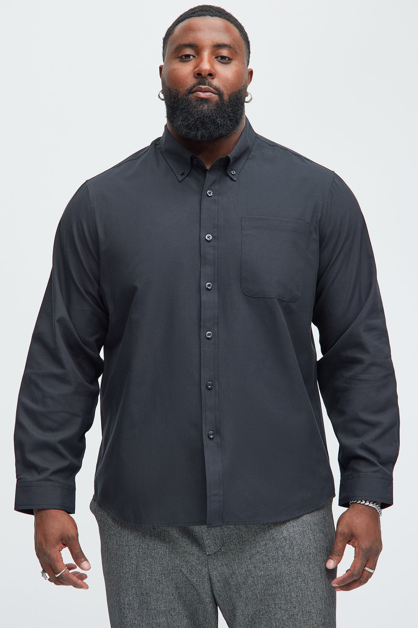 Oxford Classic Shirt - Black