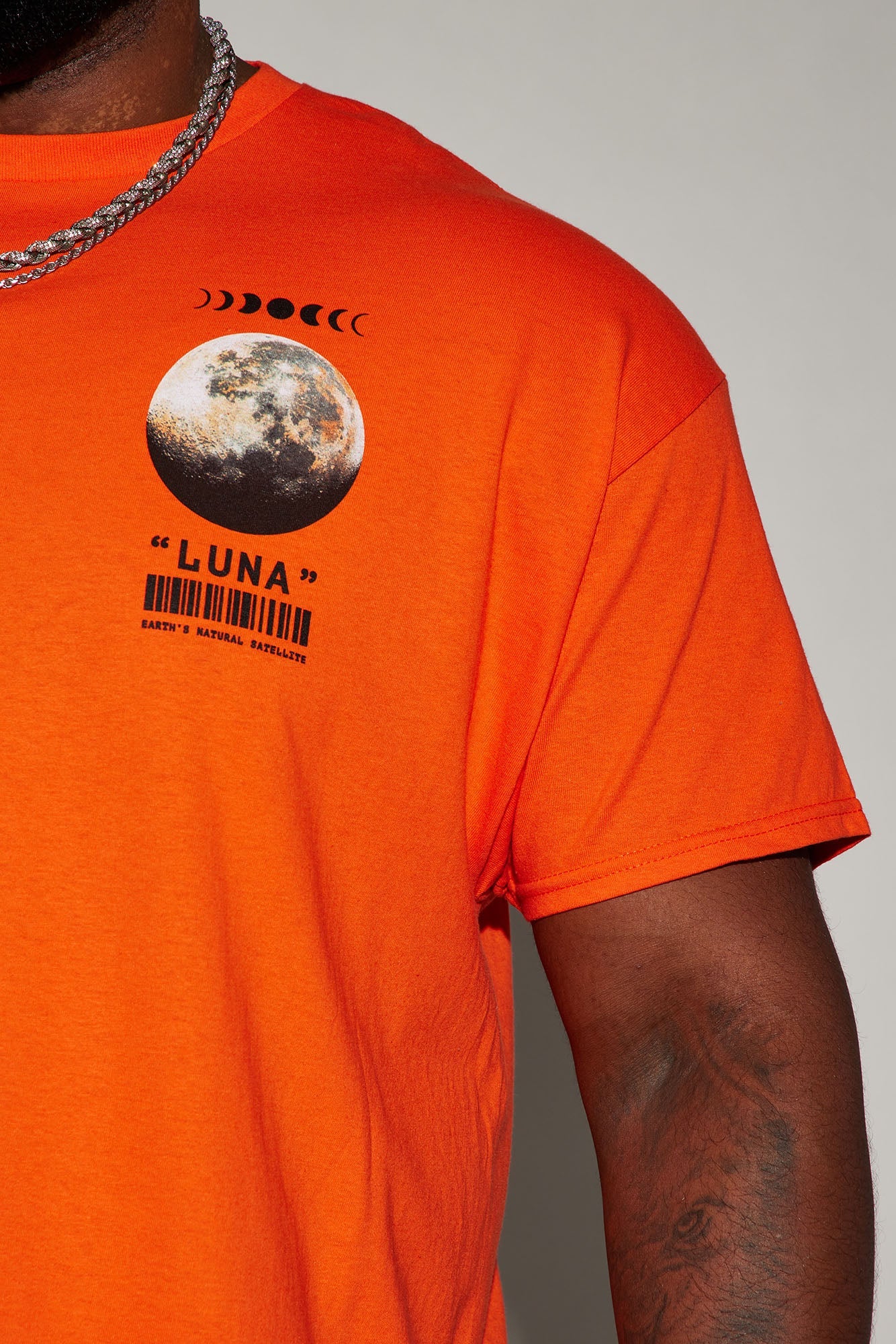 Luna Short Sleeve Tee - Orange