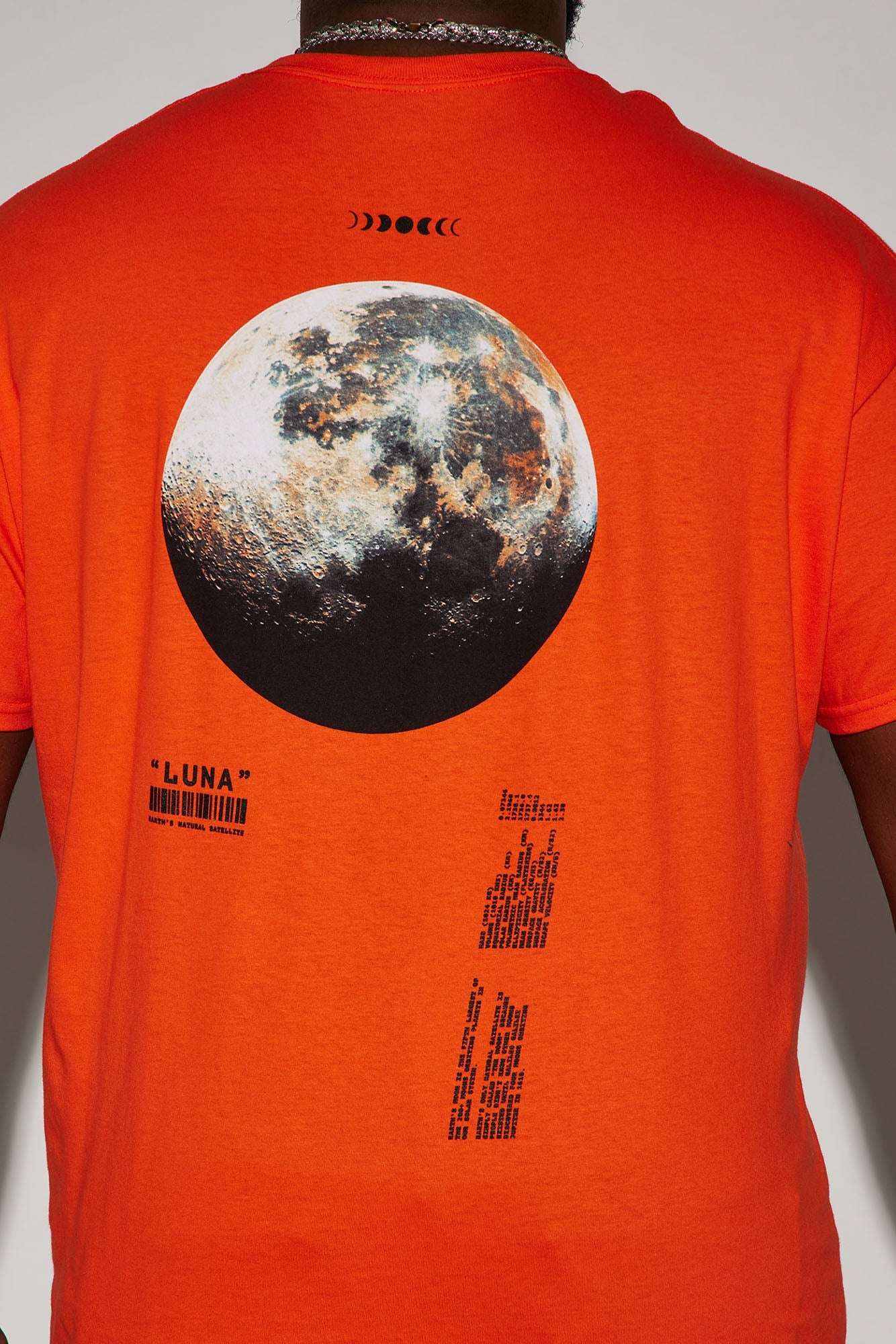 Luna Short Sleeve Tee - Orange