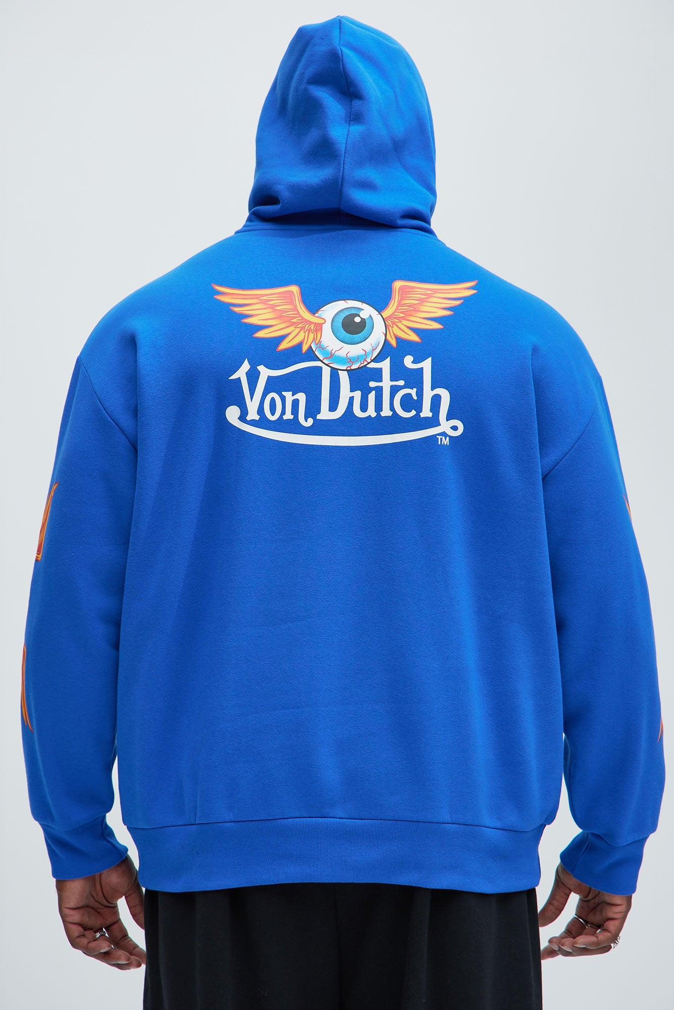 Von Dutch Flying Eye Hoodie - Royal