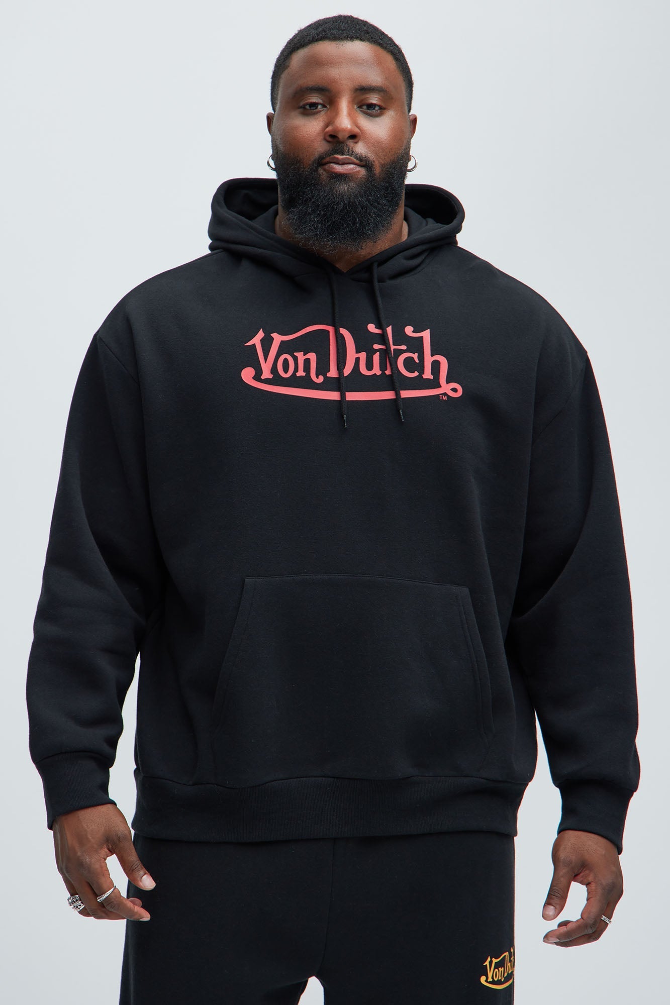 Von Dutch Street Hoodie - Black