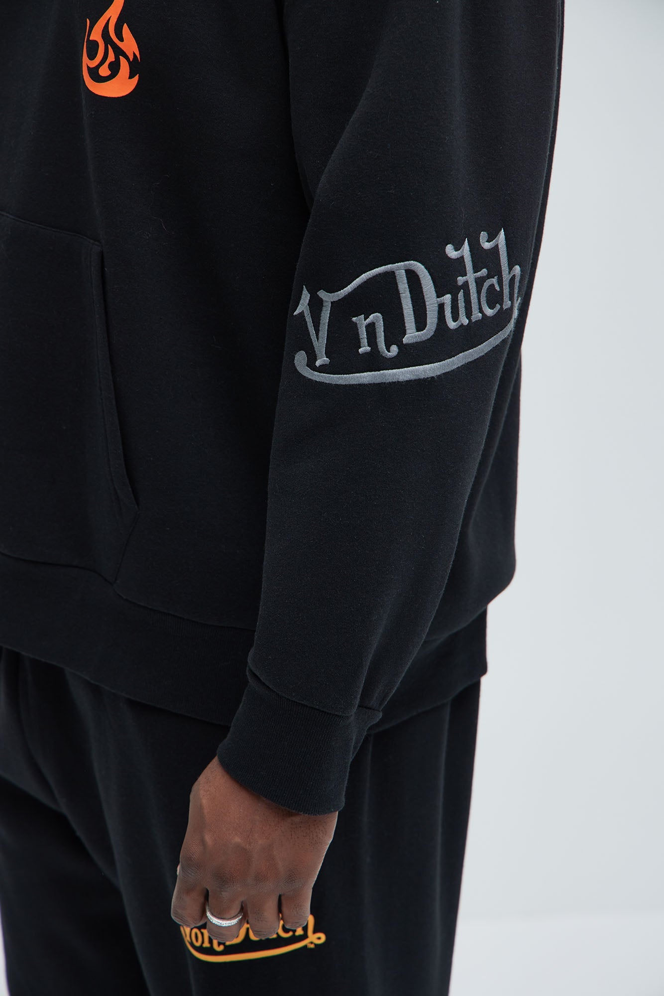 Von Dutch Star Hoodie - Black