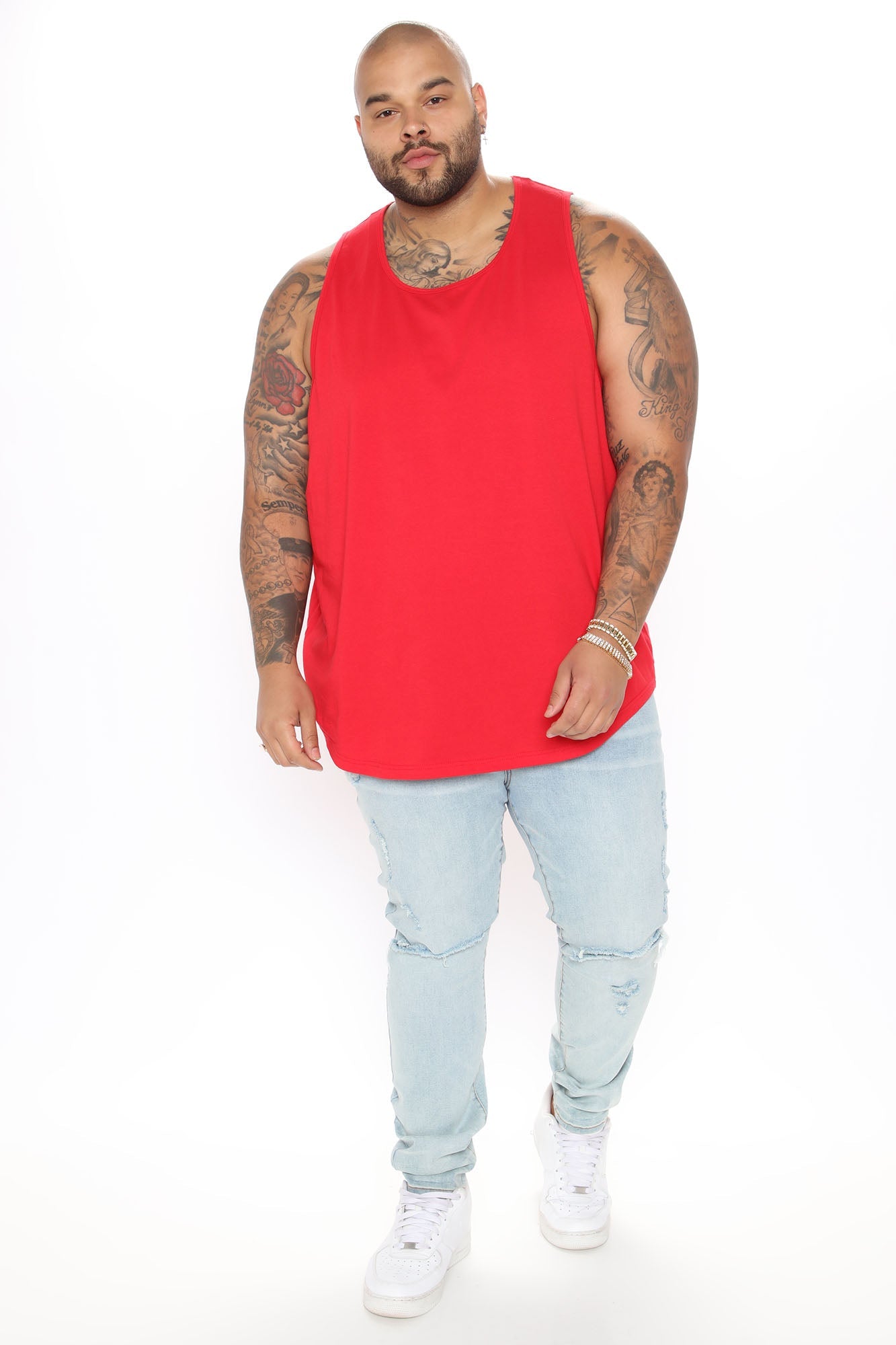 Essential Tank Top - Red
