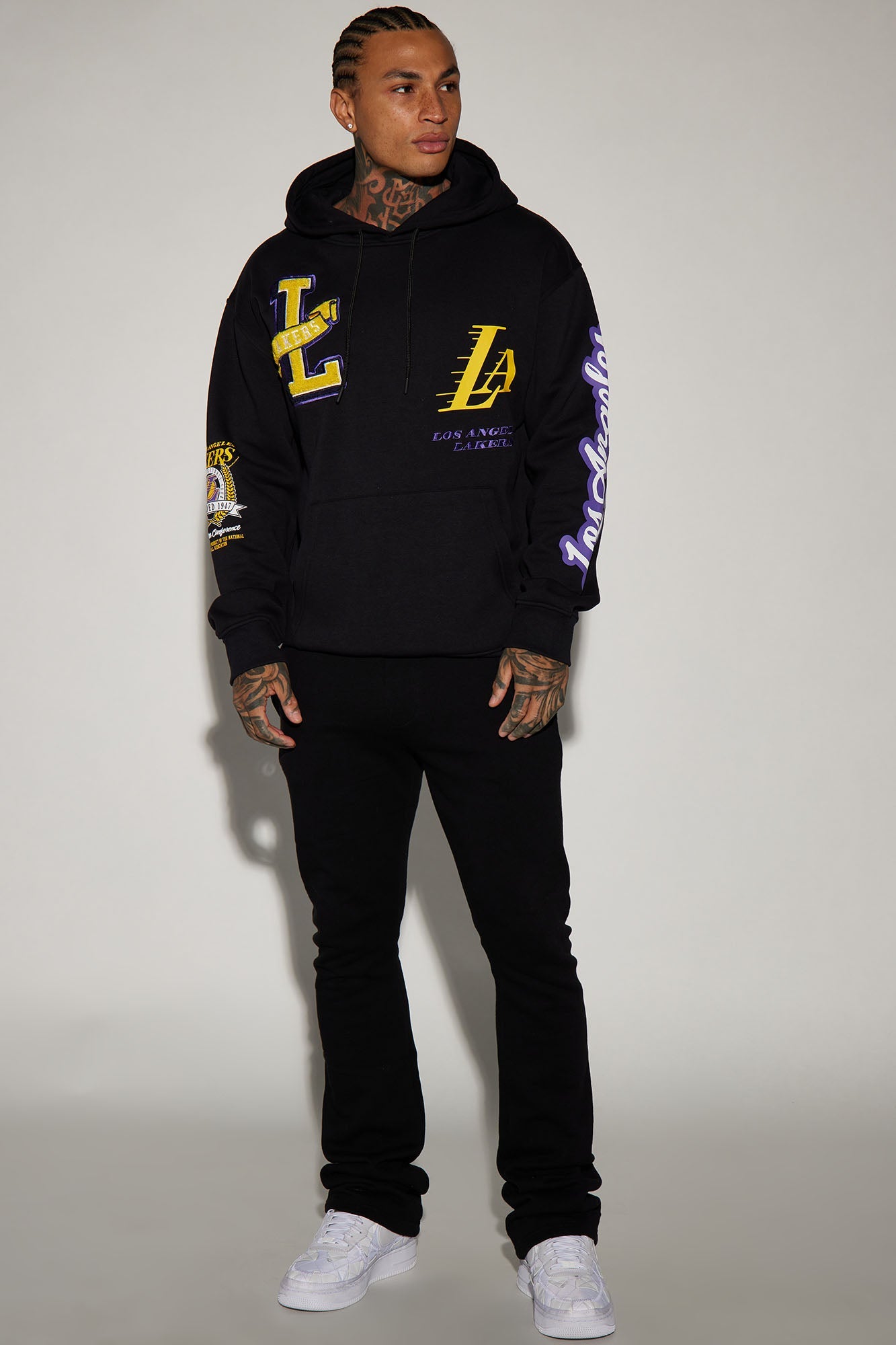 Lakers Campus Hoodie - Black