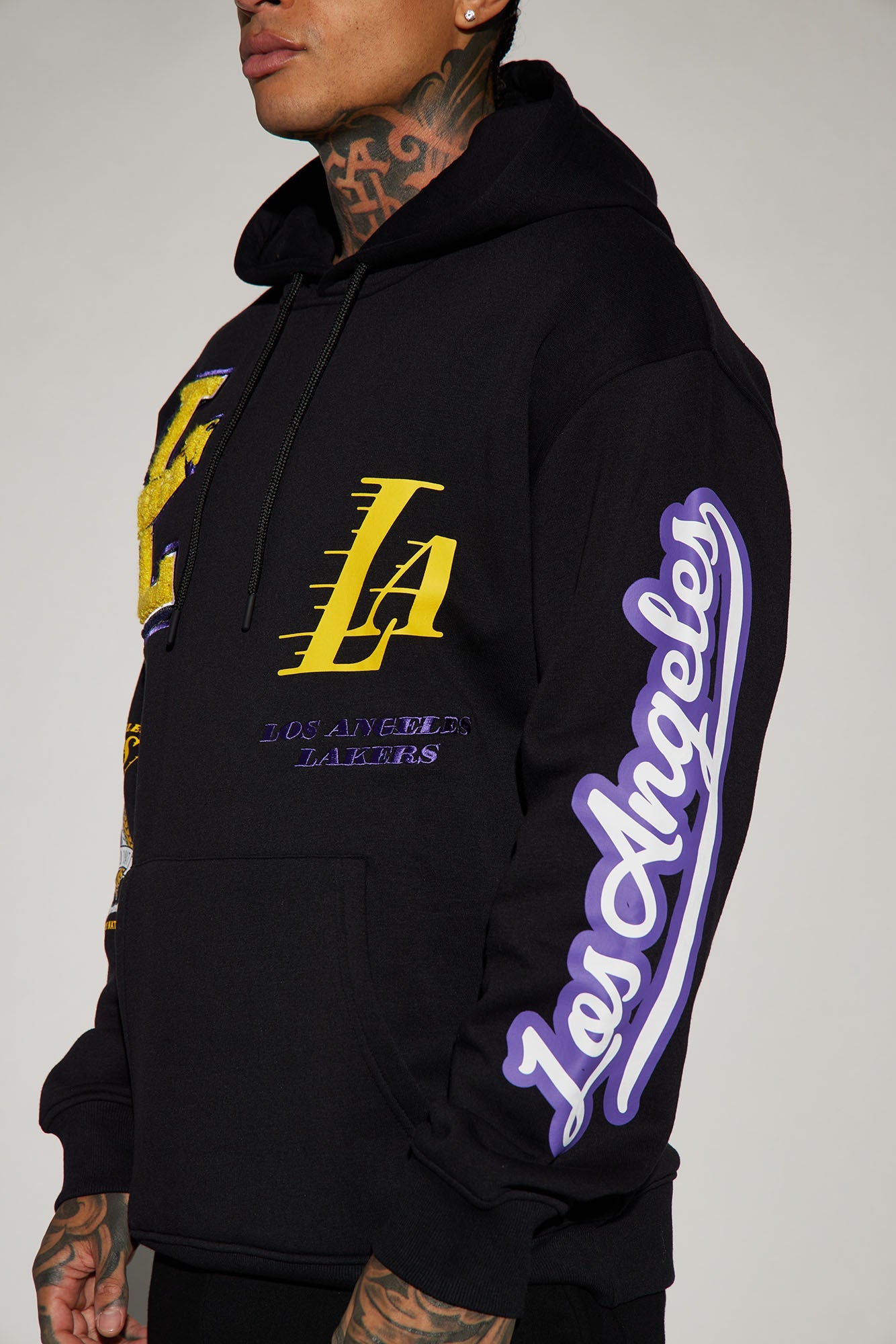 Lakers Campus Hoodie - Black