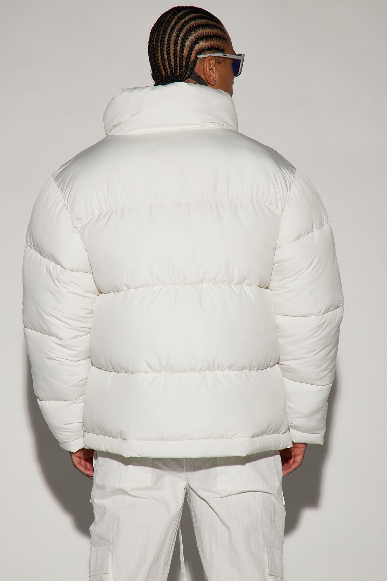 Nothing Compares Puffer Jacket - White