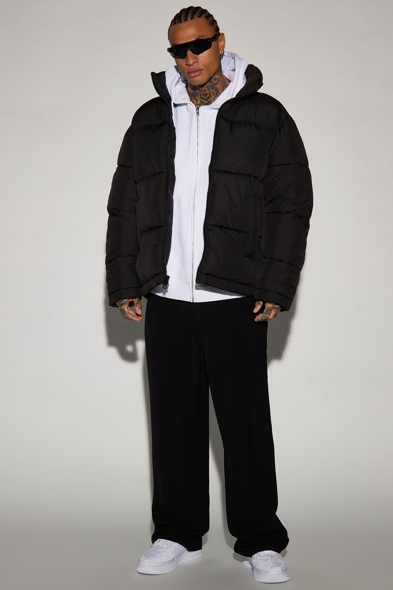 Nothing Compares Puffer Jacket - Black
