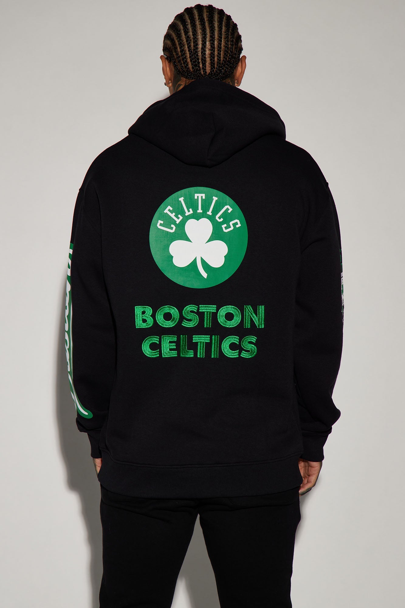 Celtics Campus Hoodie - Black