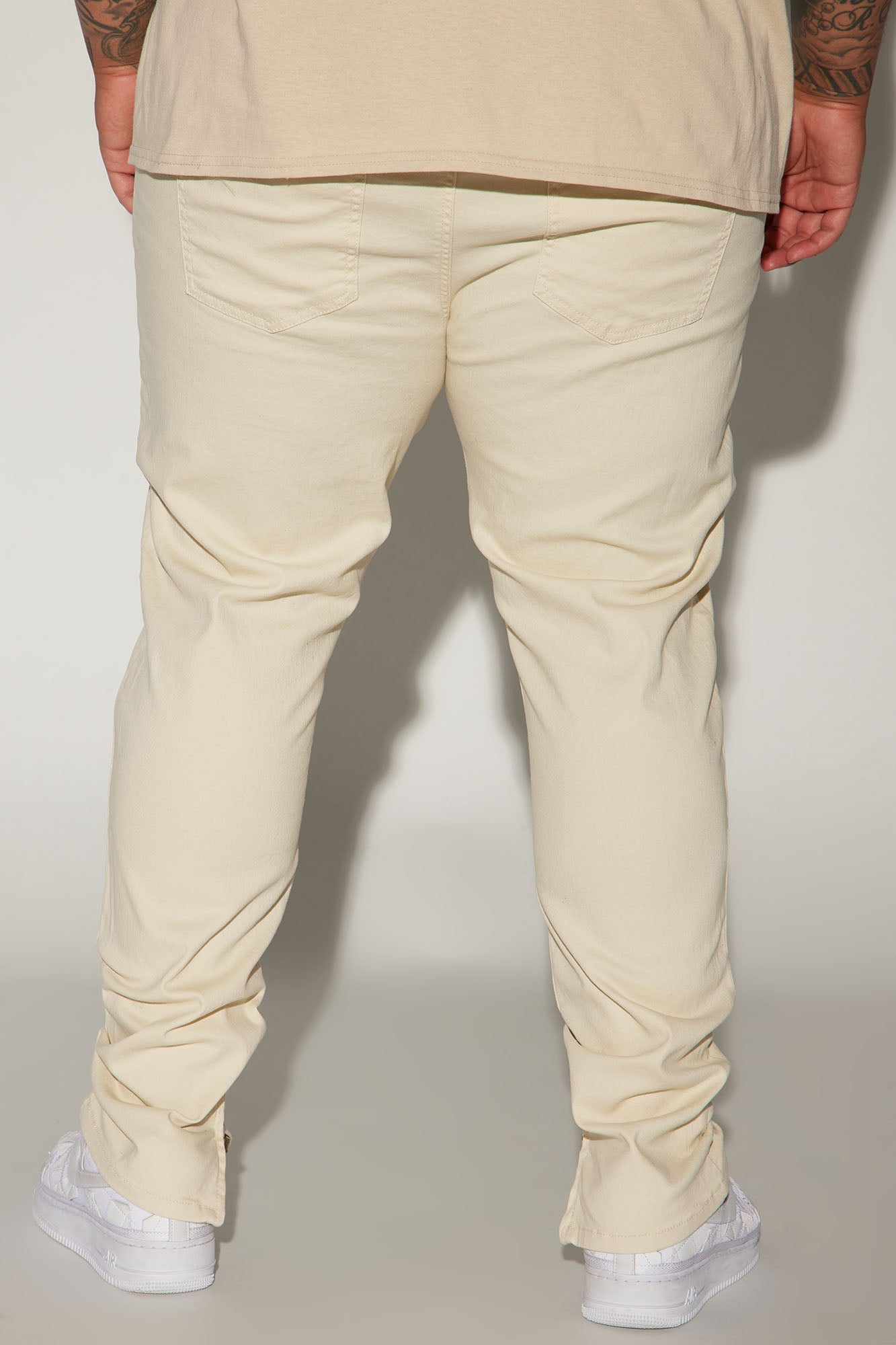 Point Of View Skinny Jeans - Off White
