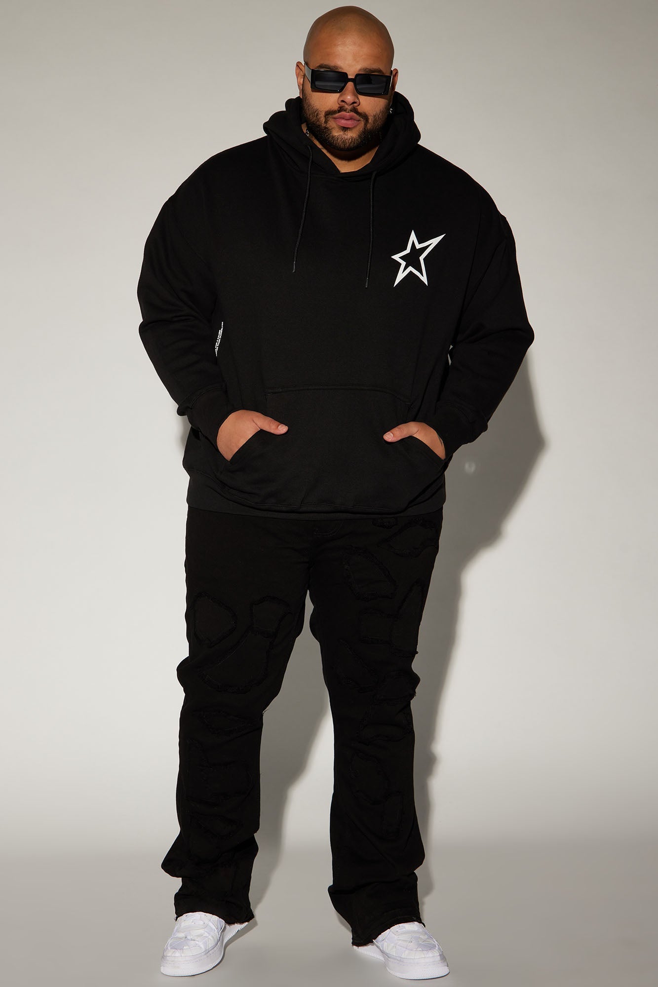 Greater Cause Hoodie - Black