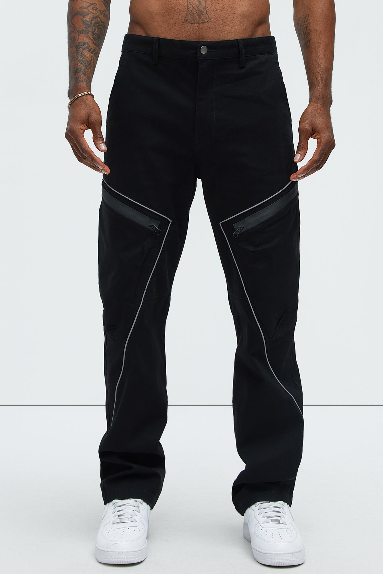 Word On The Street Utility Pants - Black