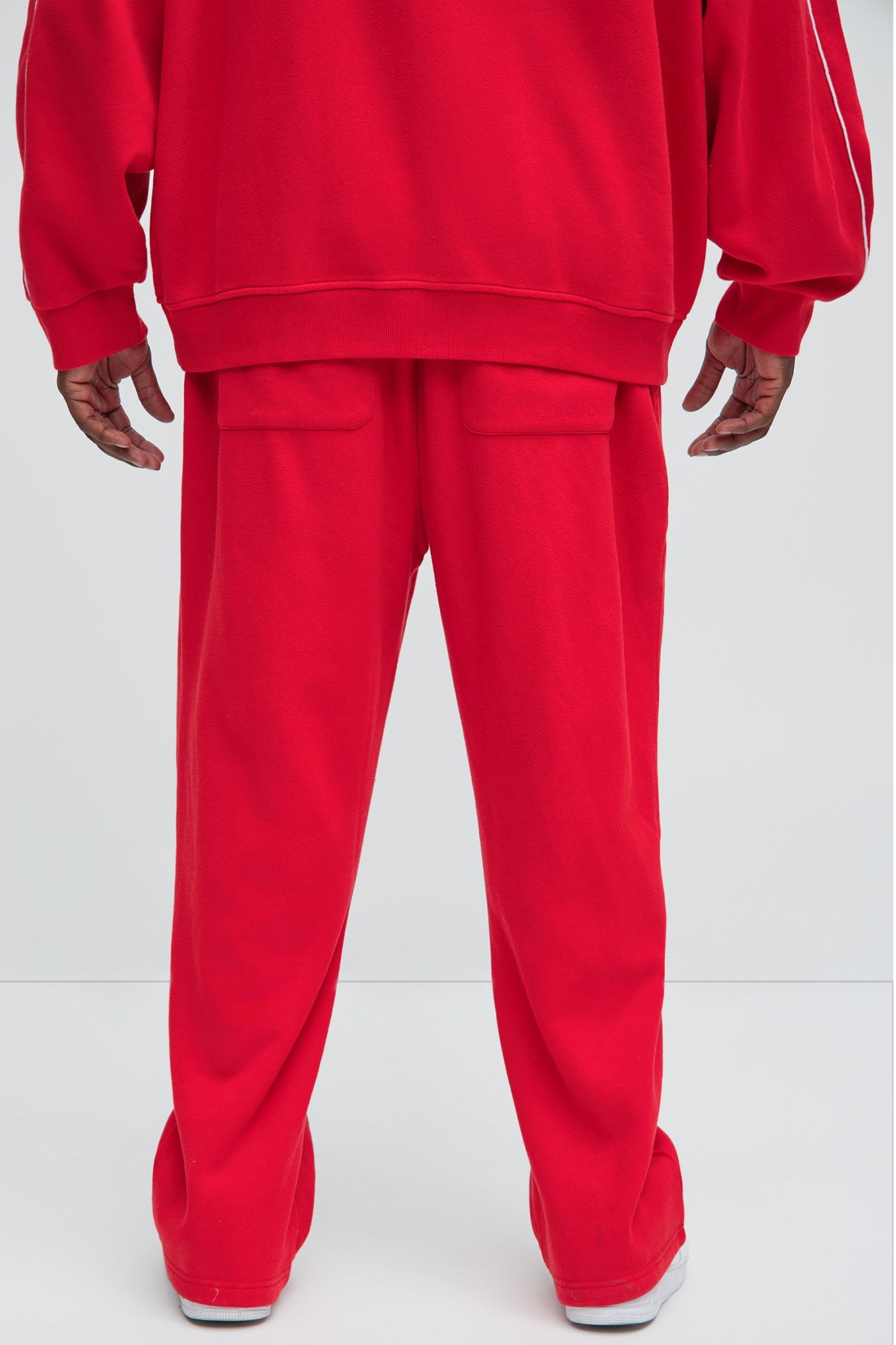 Tyson Just Go With It Straight Sweatpants - Red