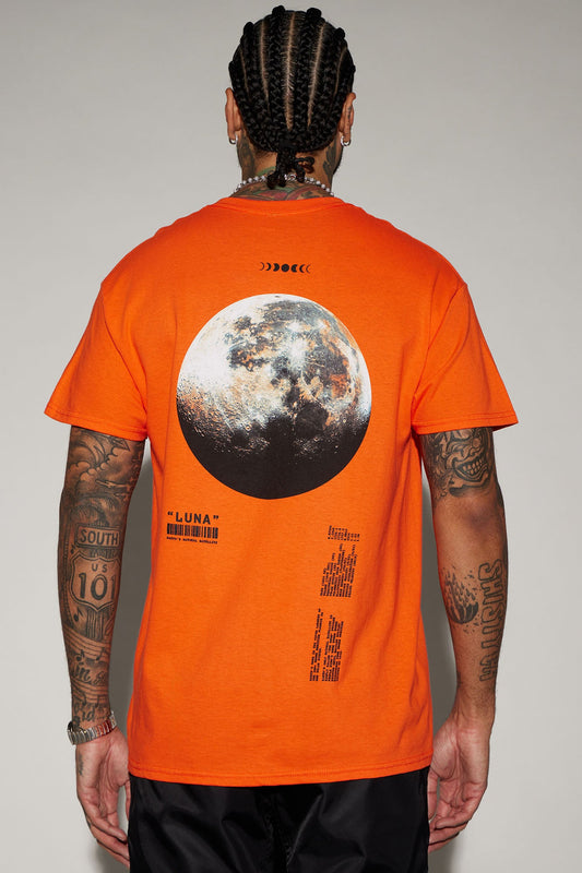 Luna Short Sleeve Tee - Orange