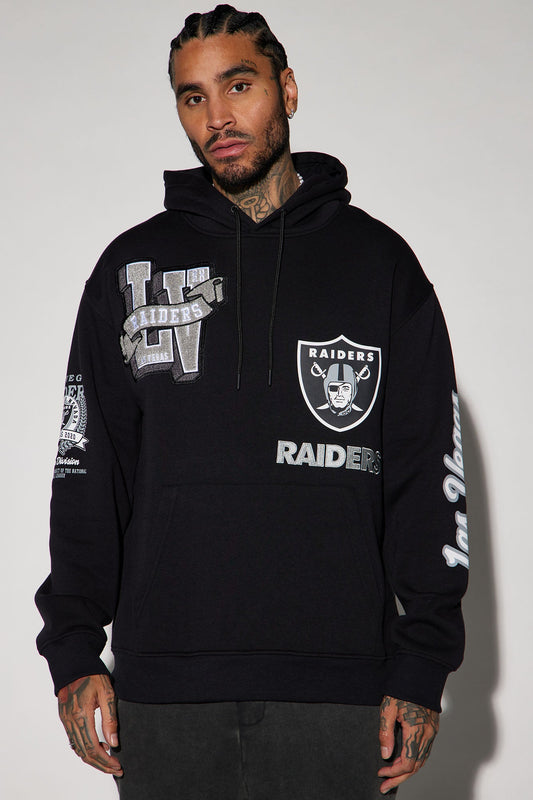 Raiders Campus Hoodie - Black