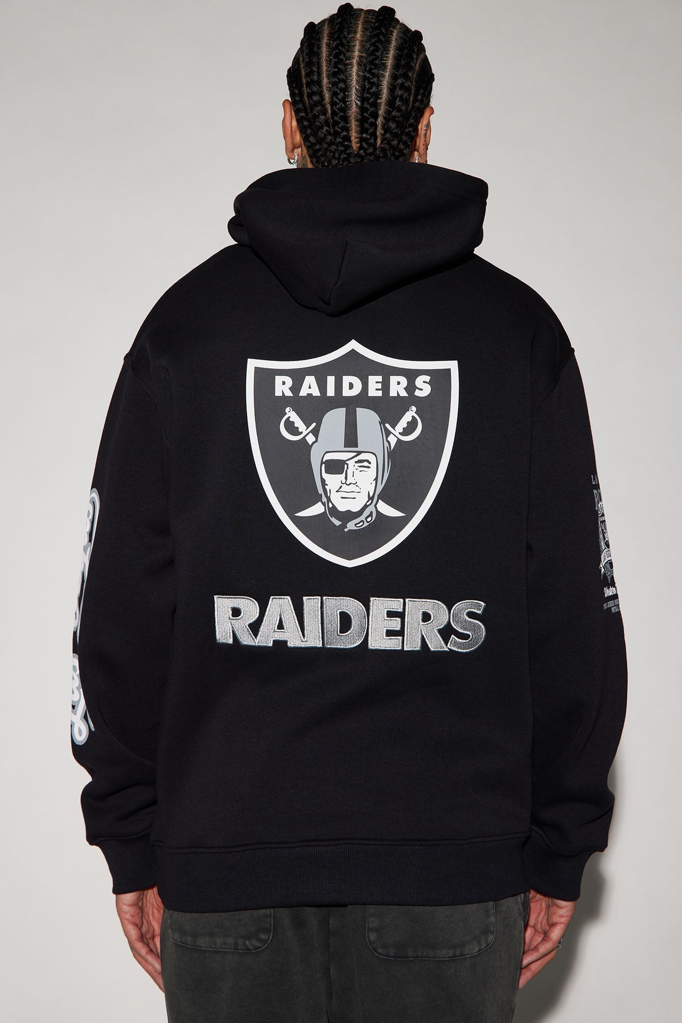 Raiders Campus Hoodie - Black