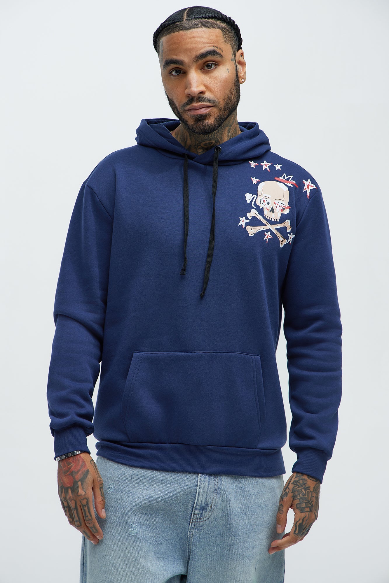 Burning Bridges Hoodie - Blue