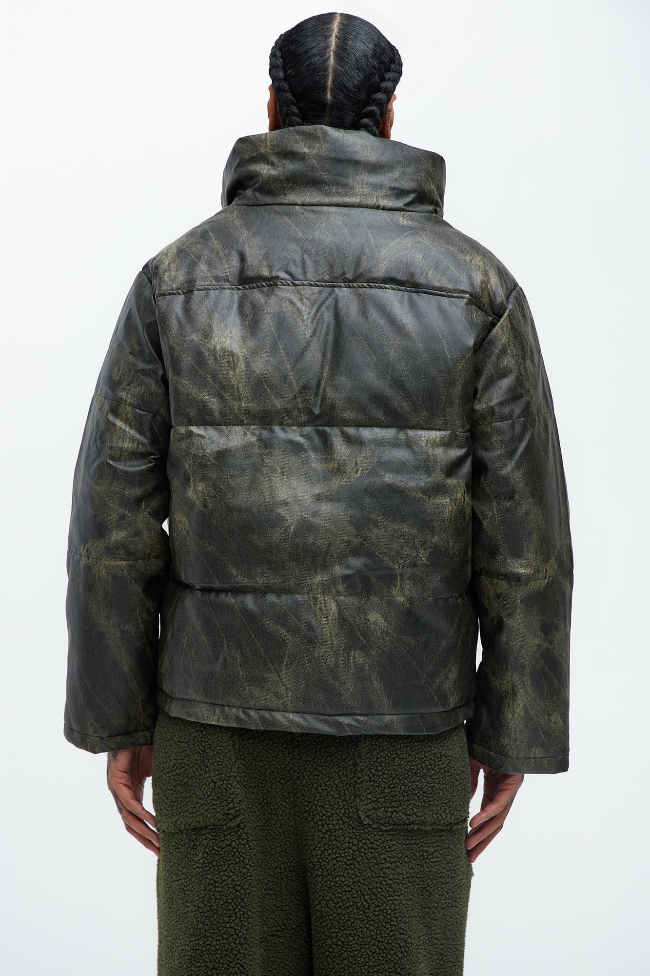 Cyclone Puffer Jacket - Olive