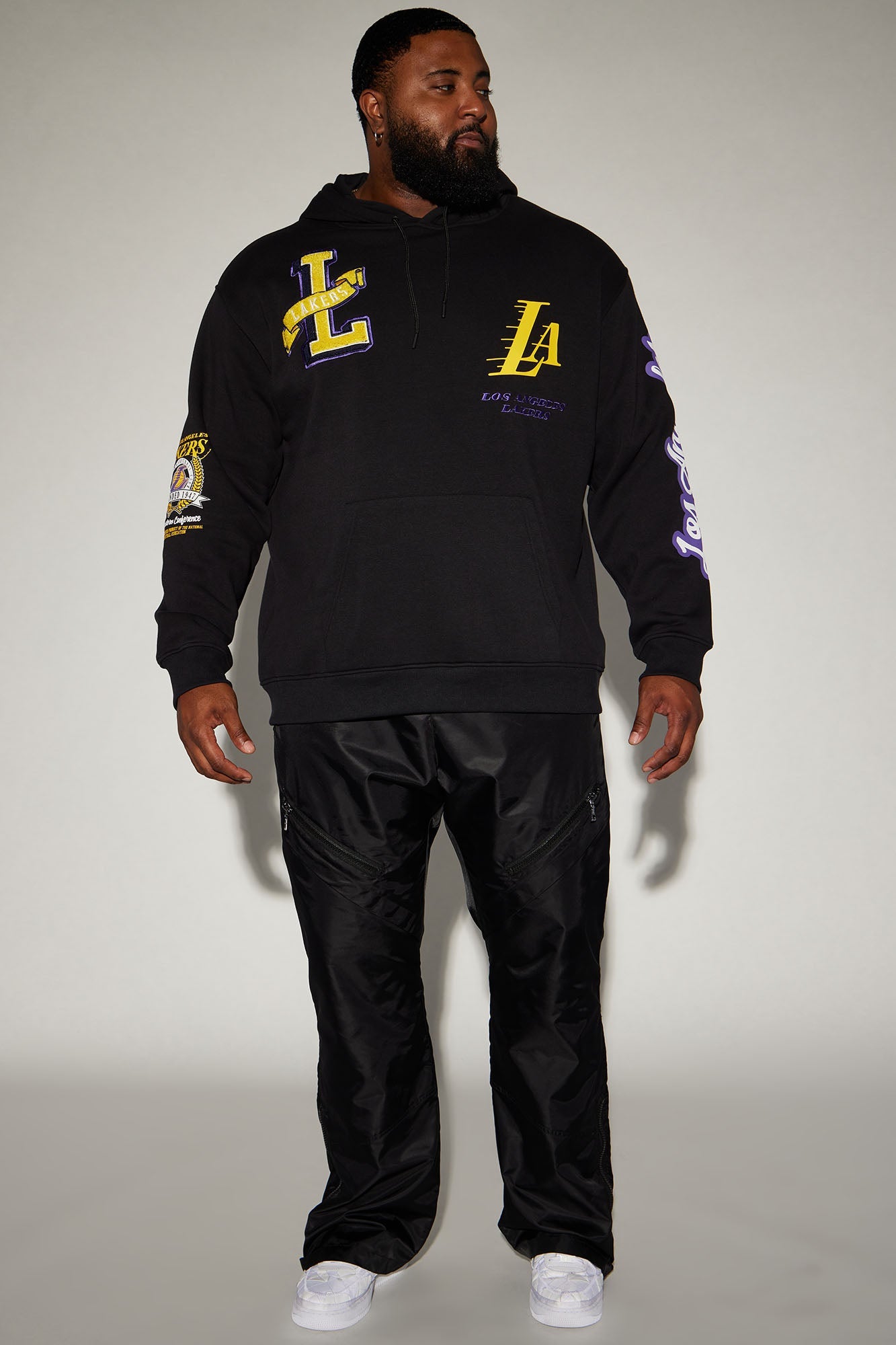 Lakers Campus Hoodie - Black