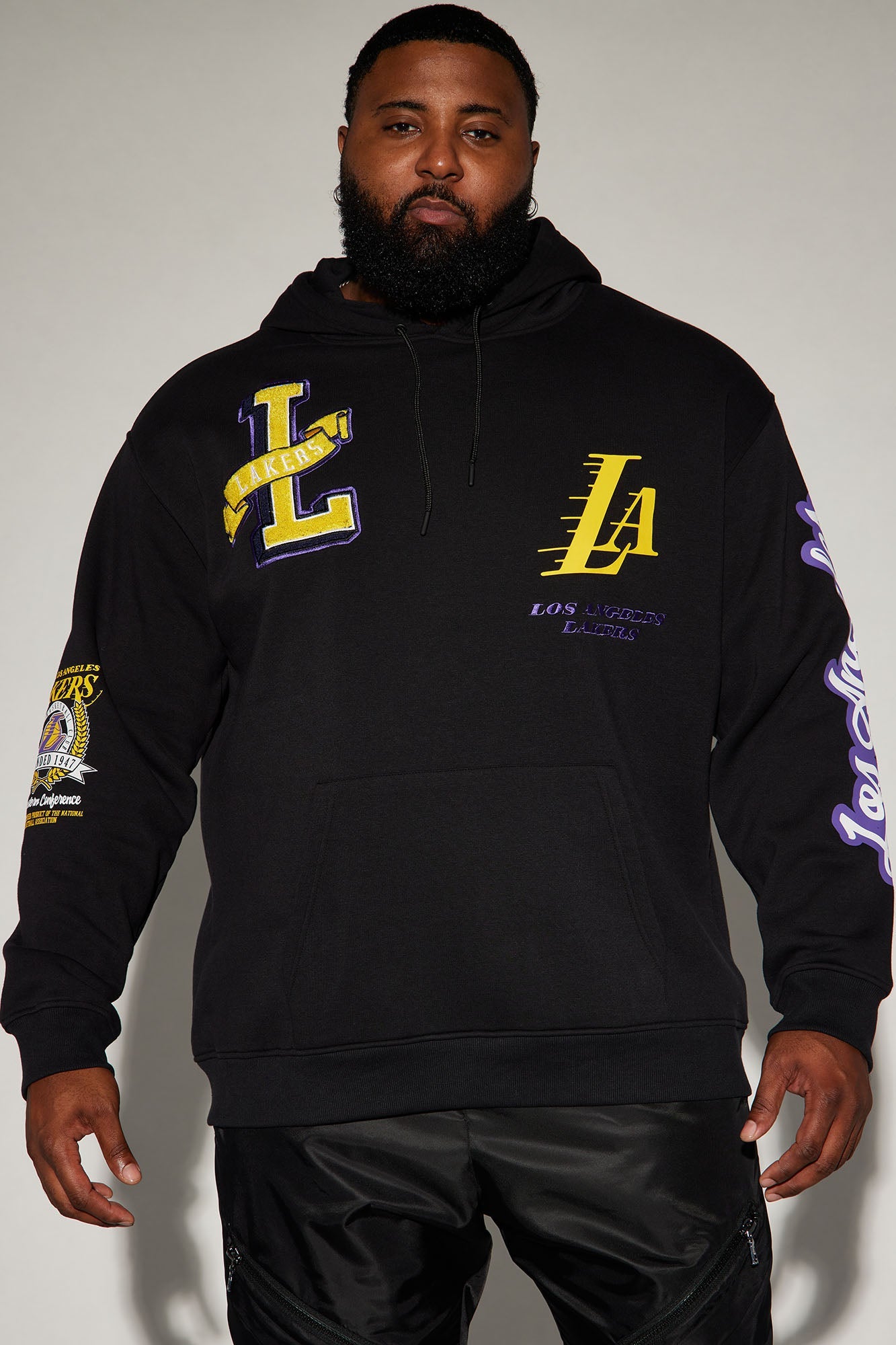 Lakers Campus Hoodie - Black