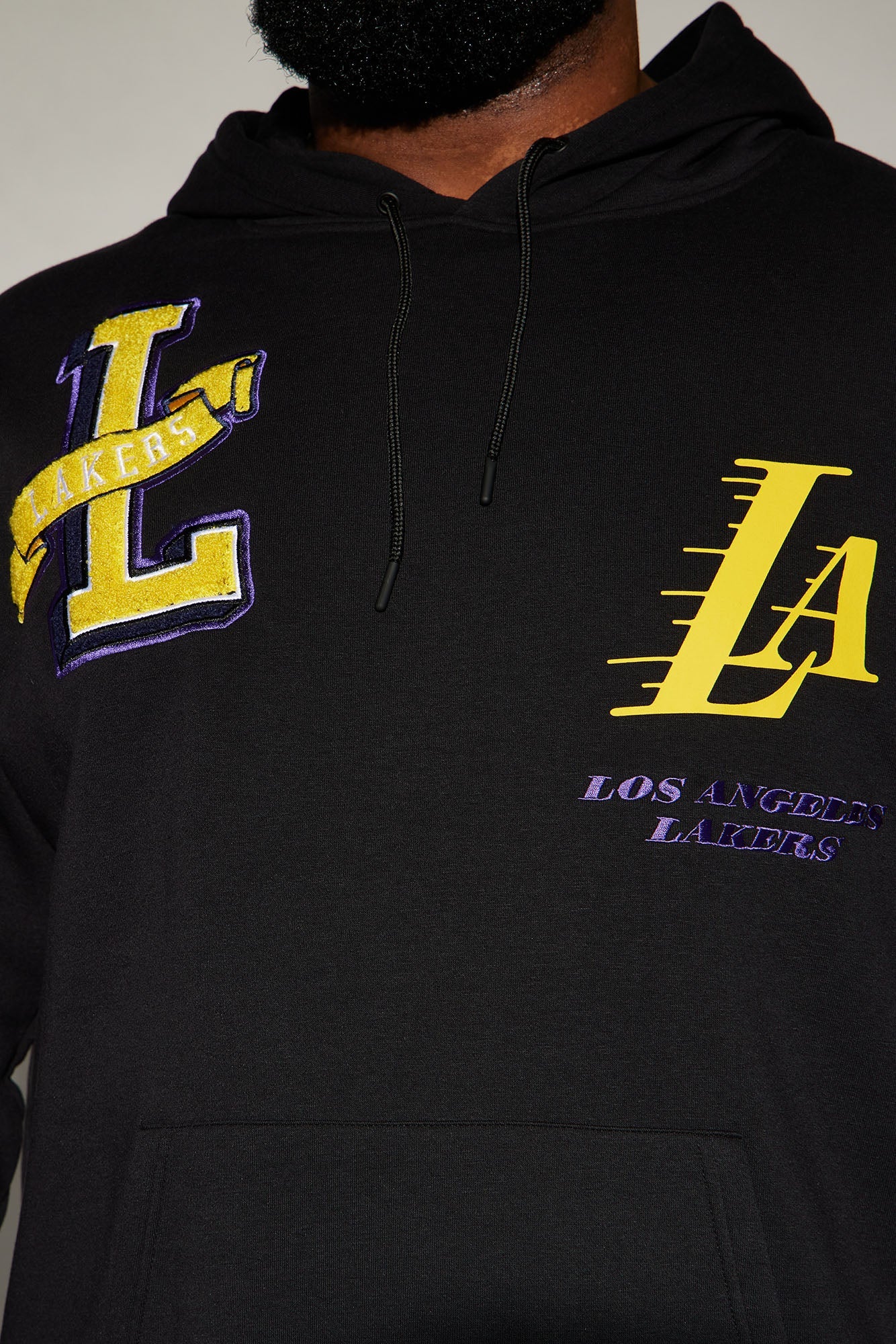 Lakers Campus Hoodie - Black