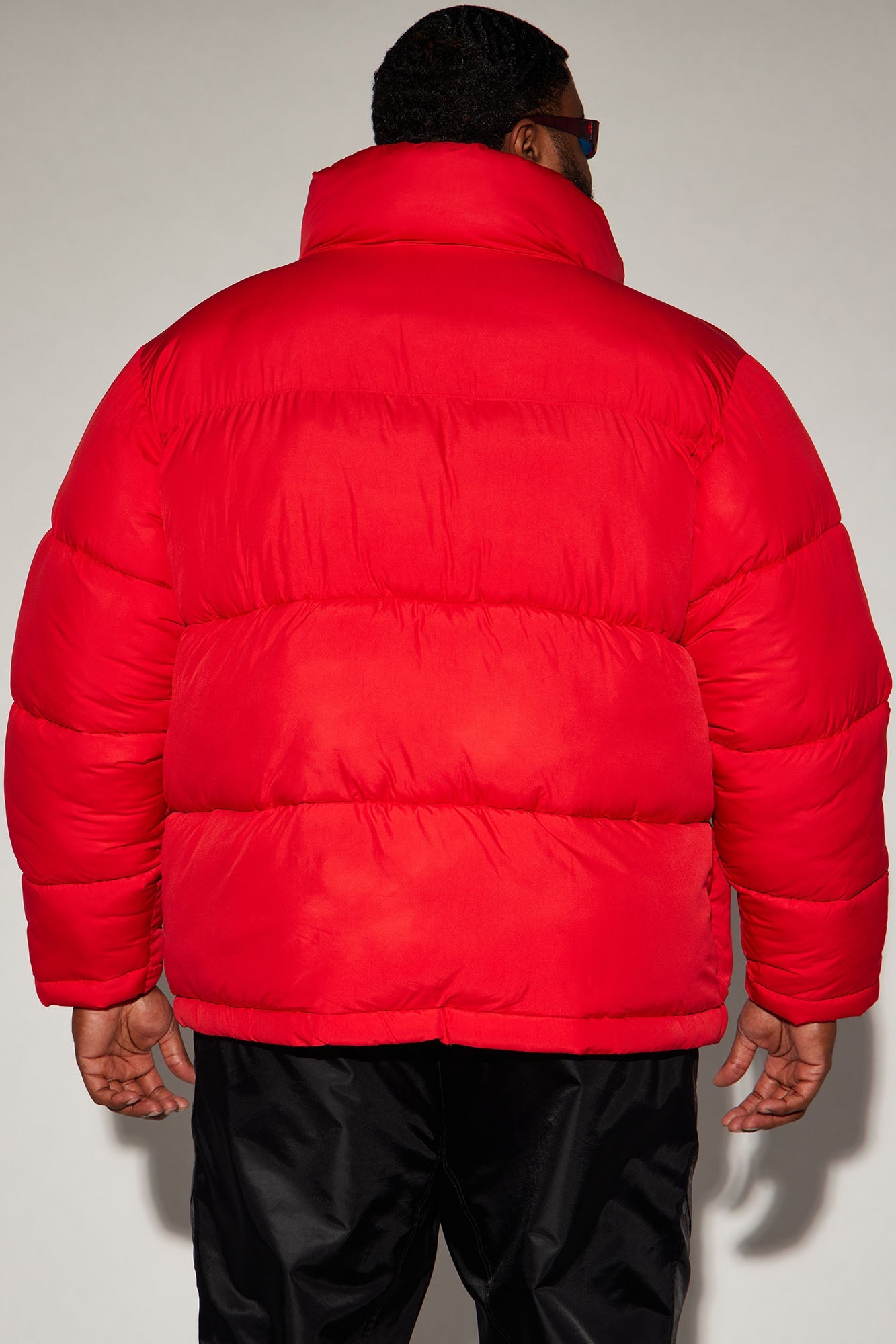 Nothing Compares Puffer Jacket - Red