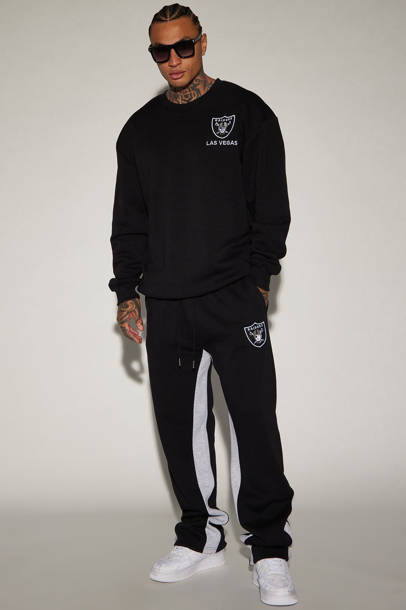 Raiders Chill Time Sweatpant - Black