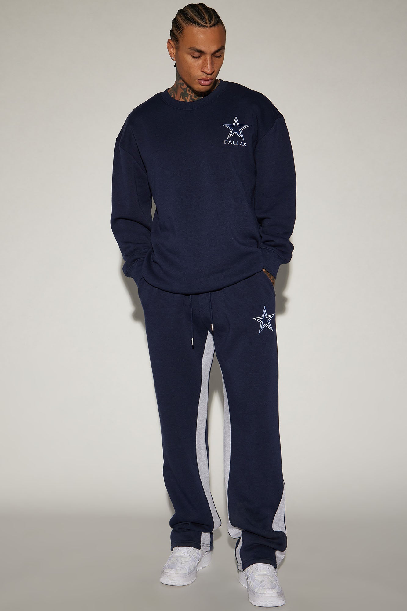 Cowboys Chill Time Sweatpant - Navy