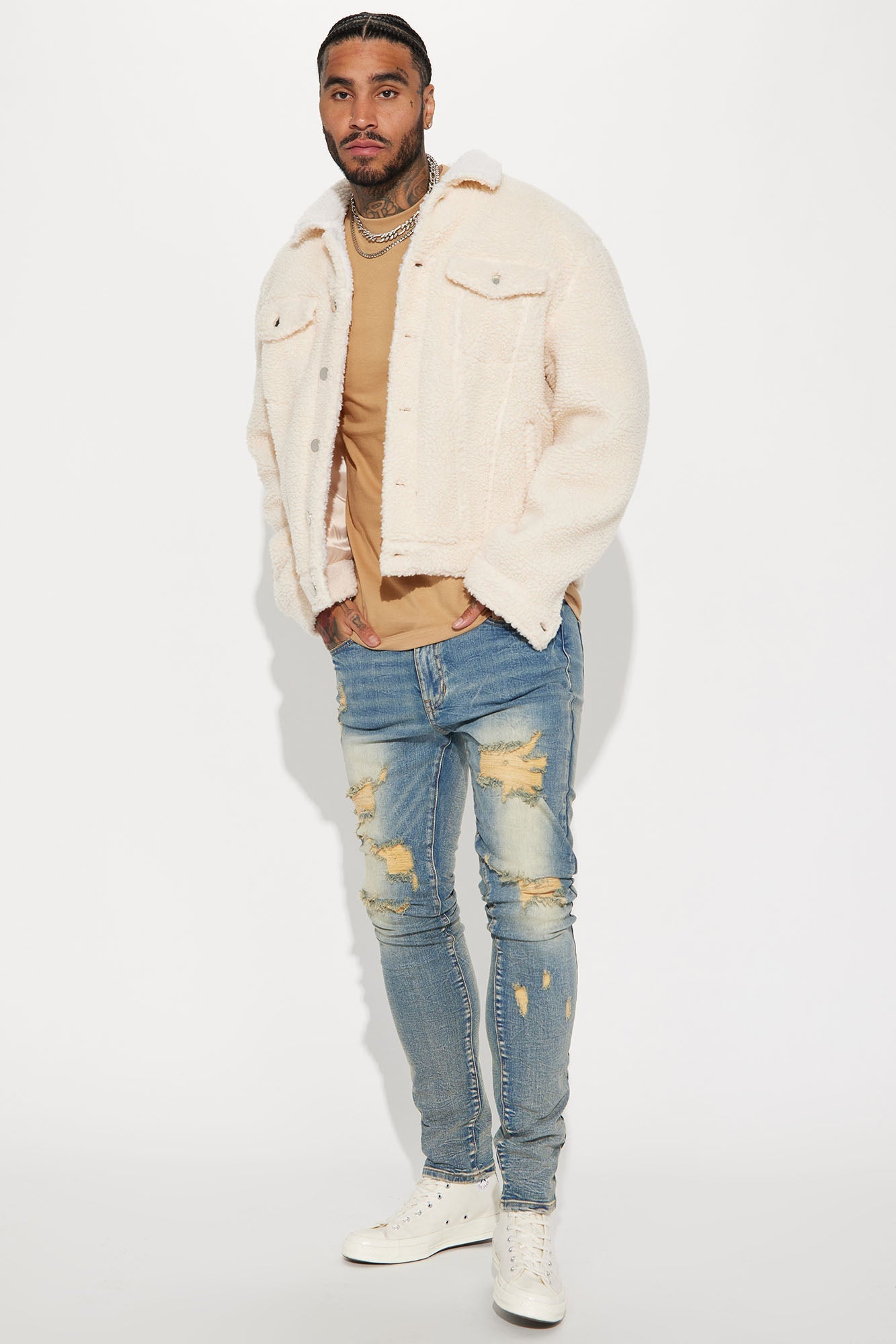 Feeling Irresistible Stacked Skinny Jeans - Vintage Blue Wash