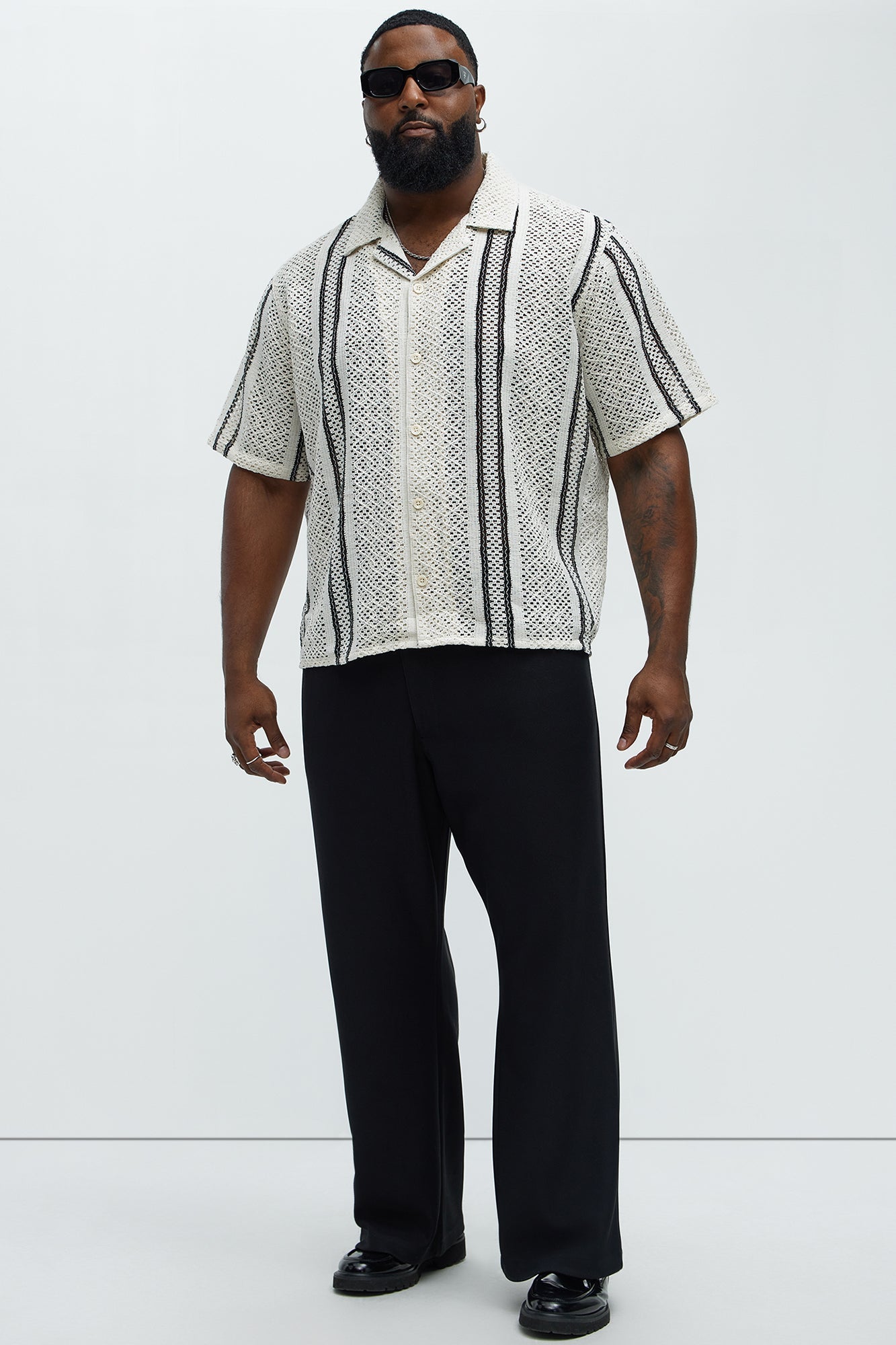 Flashbacks Shirt - White/Black