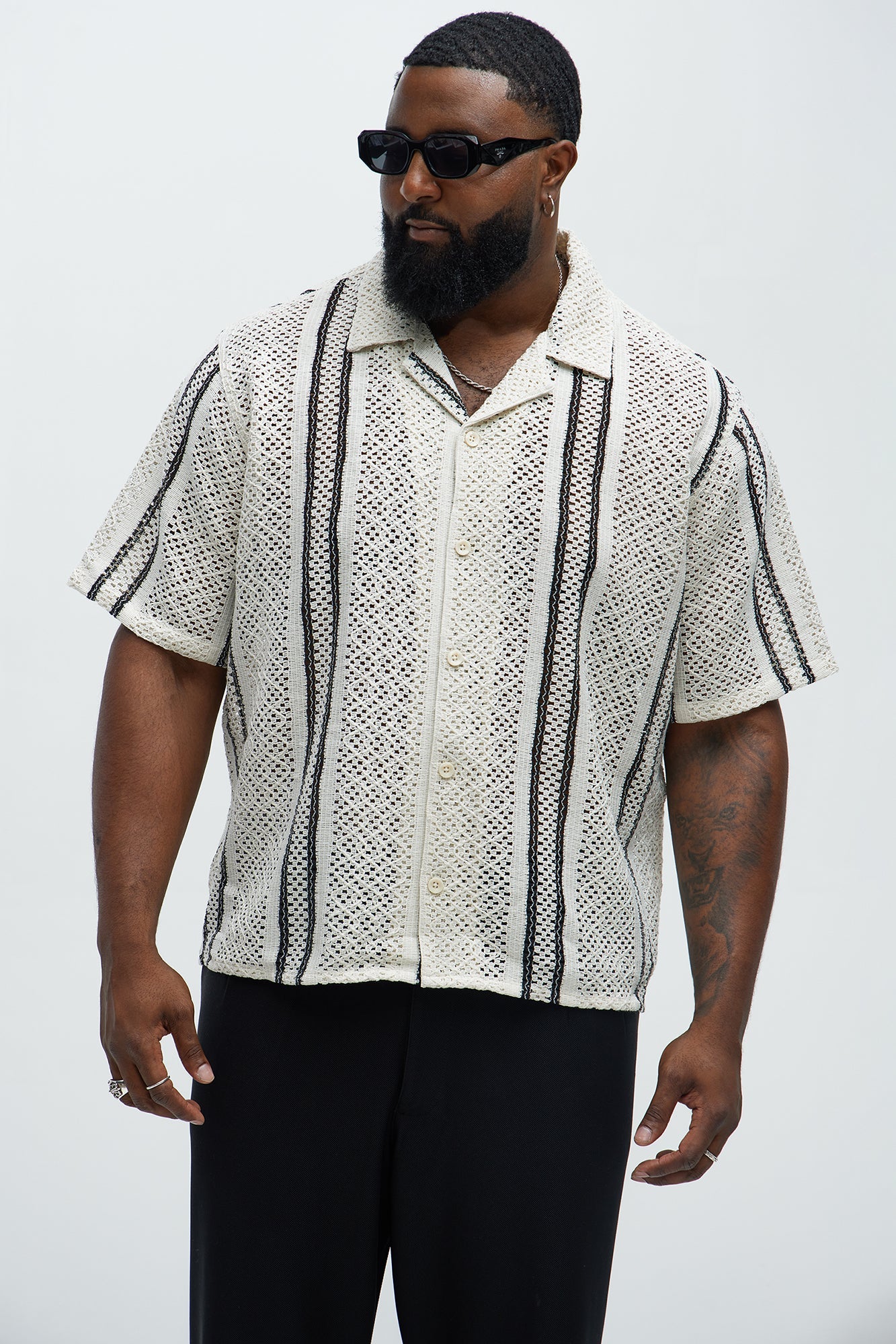 Flashbacks Shirt - White/Black