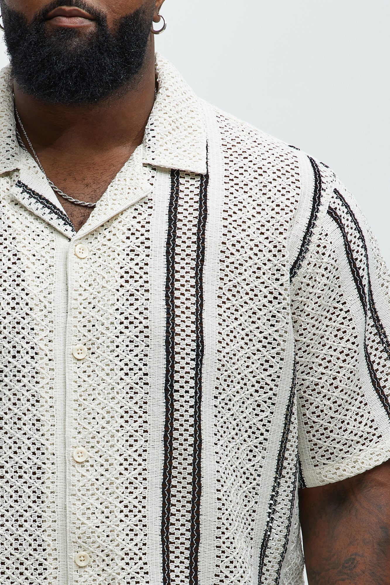 Flashbacks Shirt - White/Black