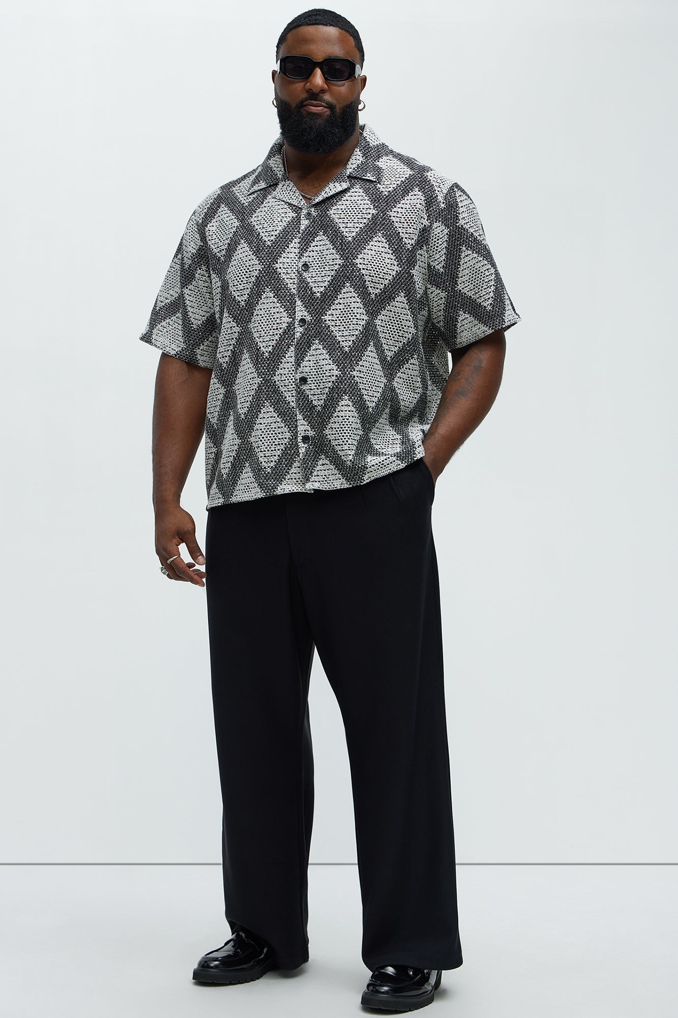 Dark Diamonds Shirt - Black