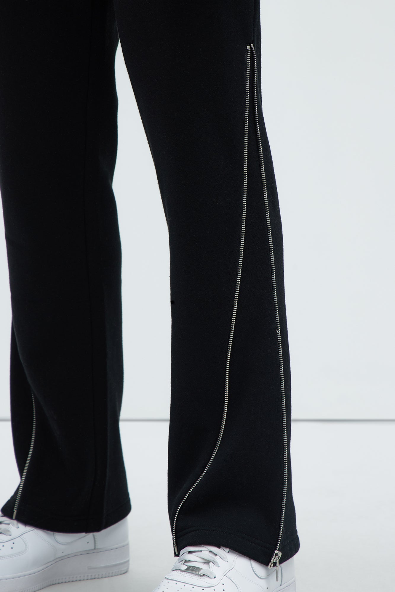 Tyson Stay Away Relaxed Flare Sweatpants - Black