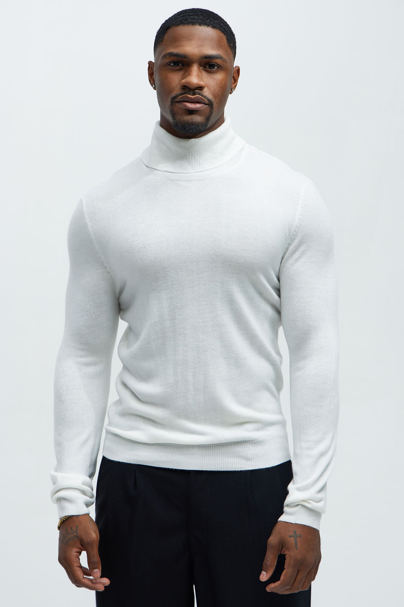 DeAngelo Turtleneck Sweater - Off White