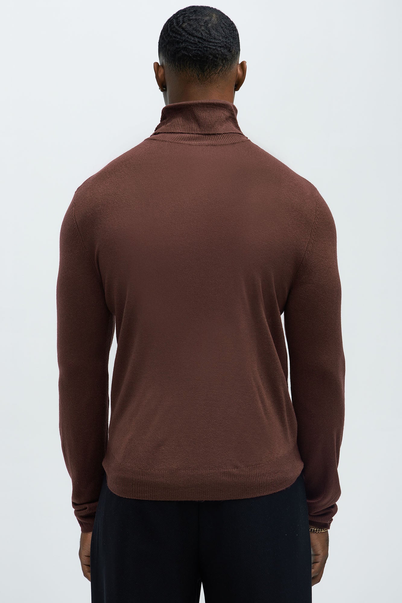 DeAngelo Turtleneck Sweater - Chocolate
